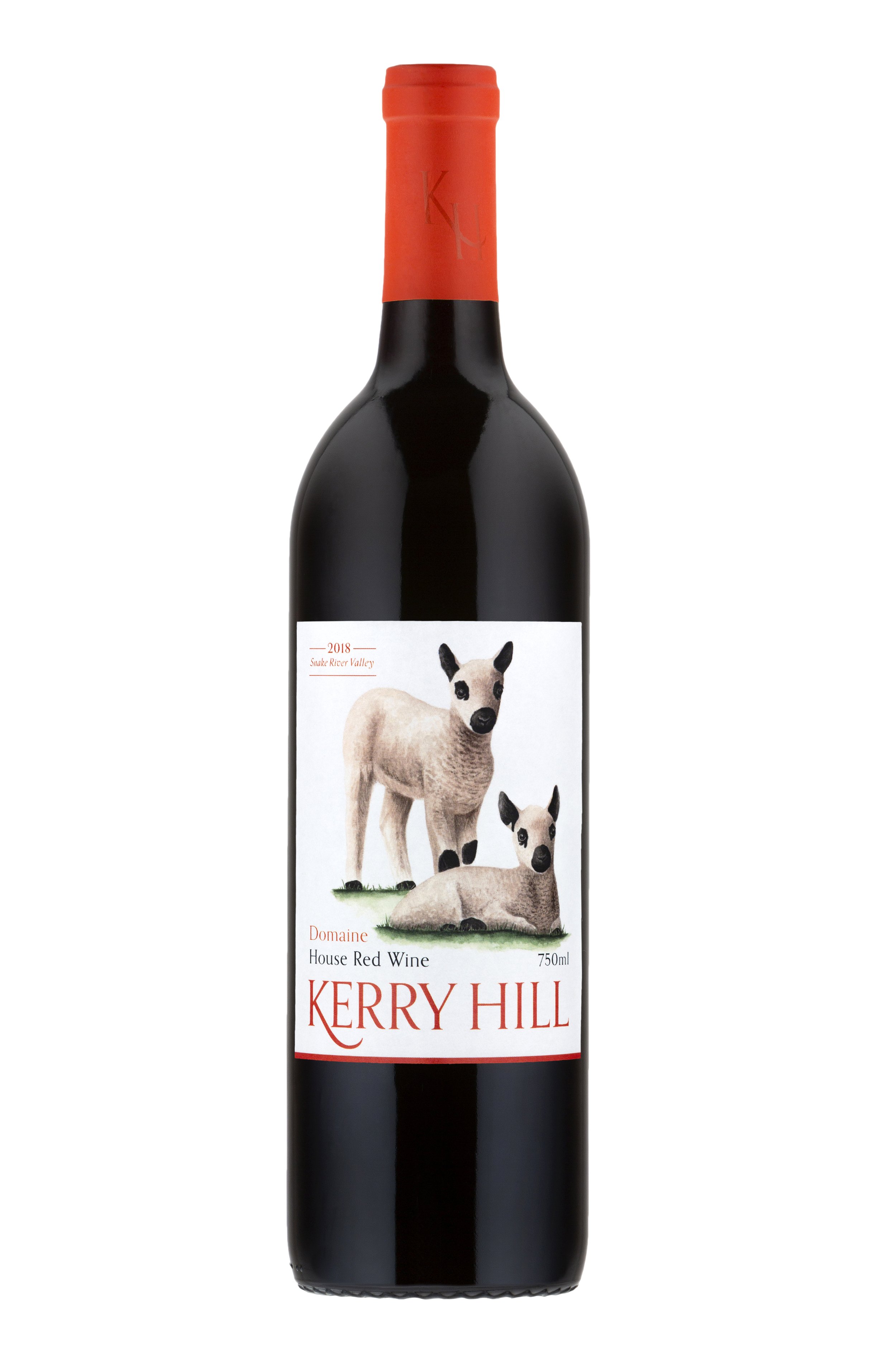 Bottle of Kerry Hill House Red Wine