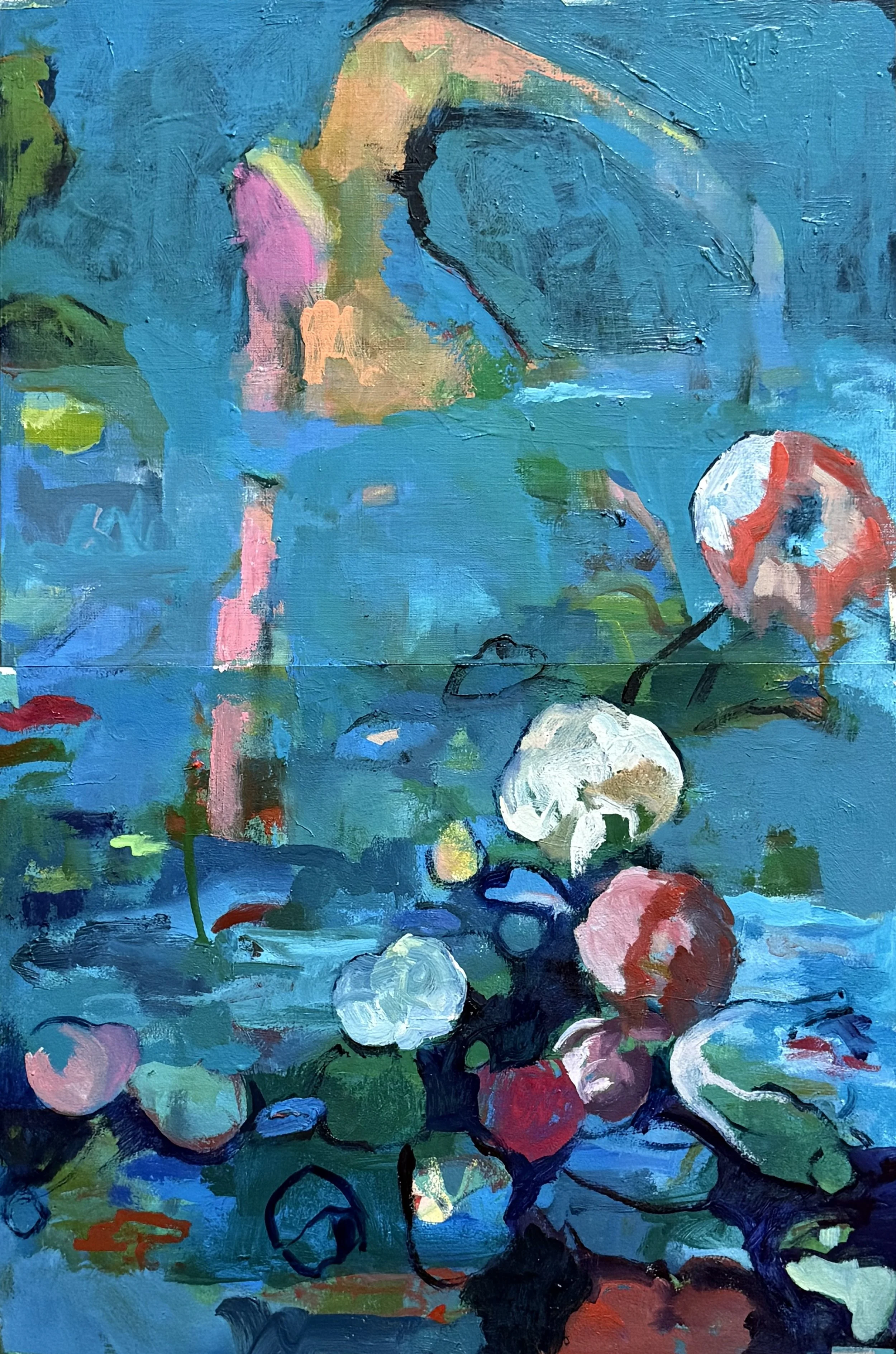 Wasn't Going Anywhere. Oil on Paper. 24 x 16 in, 2026