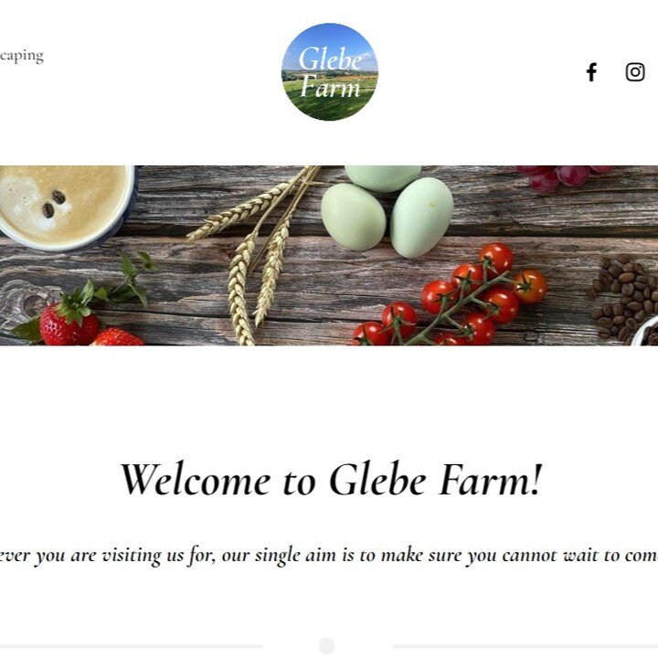 We are thrilled to announce the launch of our brand new website!! 🥳 

www.glebefarmshop.co.uk

We would love for you to take a look and let us know what you think!!

All of our menus, food photos and contact details are on there!