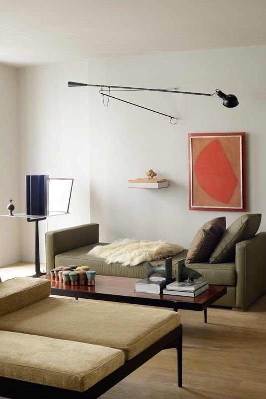 come disporre i quadri sul divano? quadro unico laterale con lampada