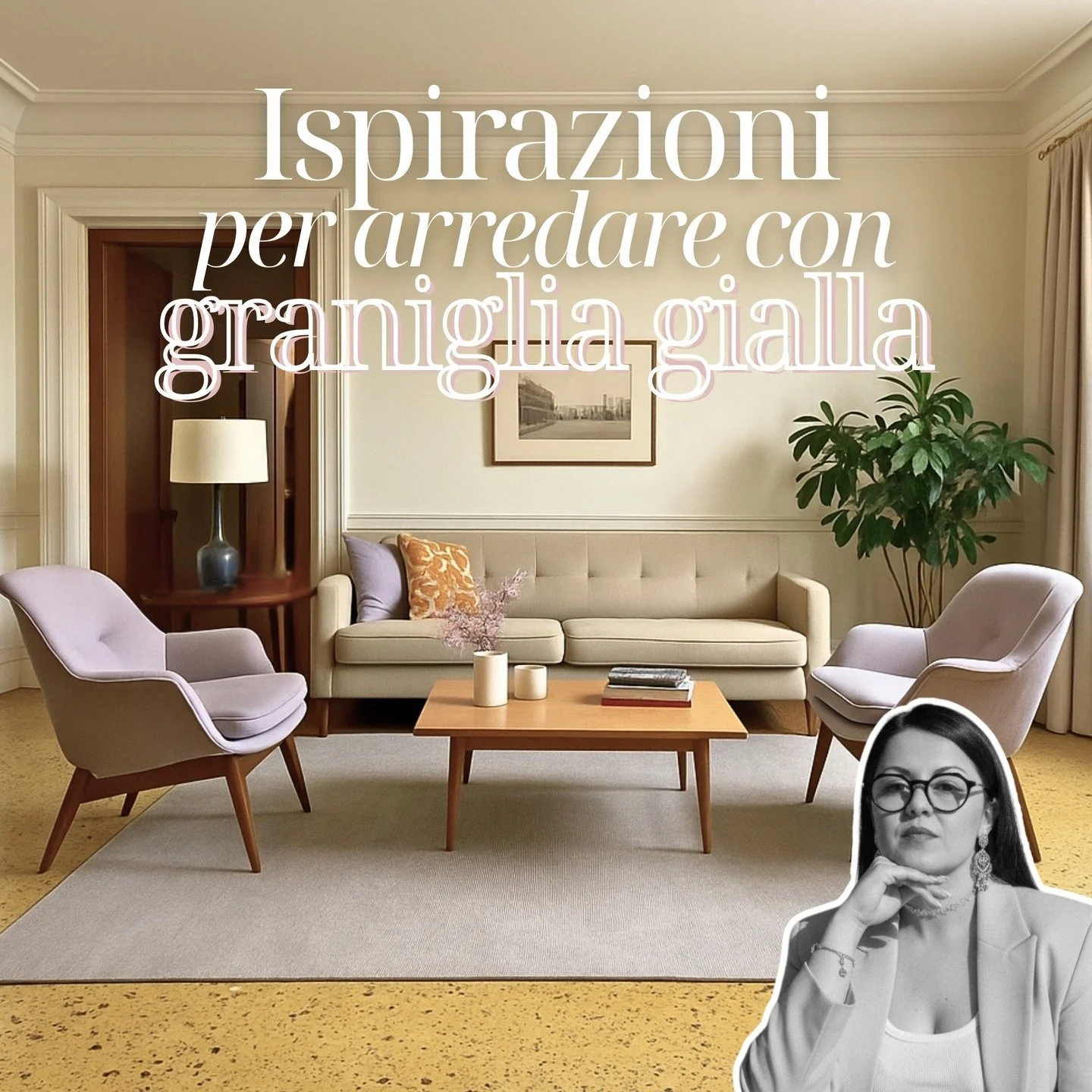 PAVIMENTO GRANIGLIA GIALLA| &Egrave; pi&ugrave; versatile di quanto si pensi, vale proprio la pena valorizzarlo.

Lo so: su Pinterest &egrave; quasi impossibile trovare ispirazioni con la graniglia gialla (o con il marmo giallo di Siena).
Per questo 