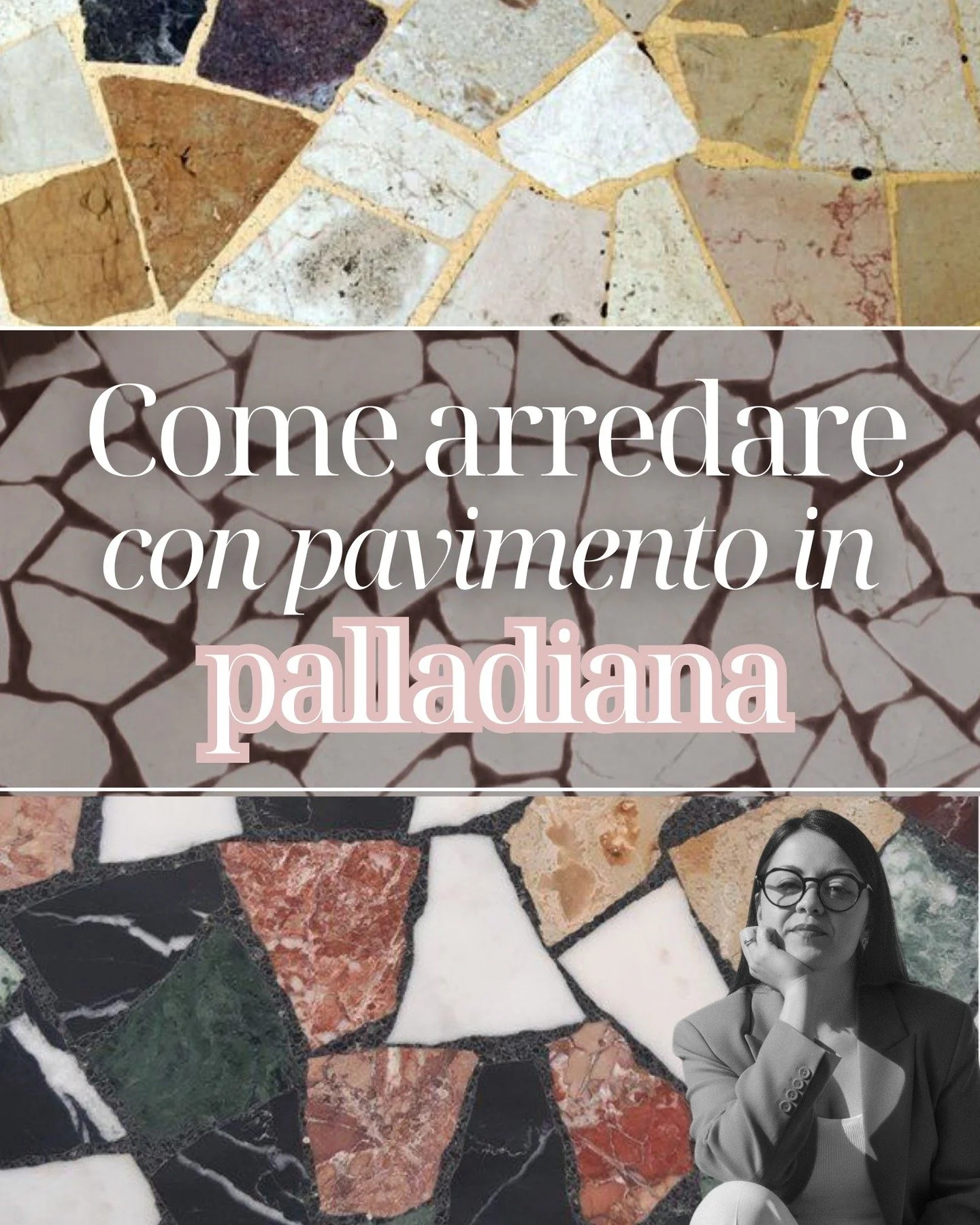 PALLADIANA| Un pavimento prezioso, un pattern variegato, un mosaico di tessere di marmo in grado di vestire anche una casa vuota.

A te piace? Ti aspetto nei commenti.

-----------------
📷Nella terza slide, photo di Giulia Costa, da Living Corriere,