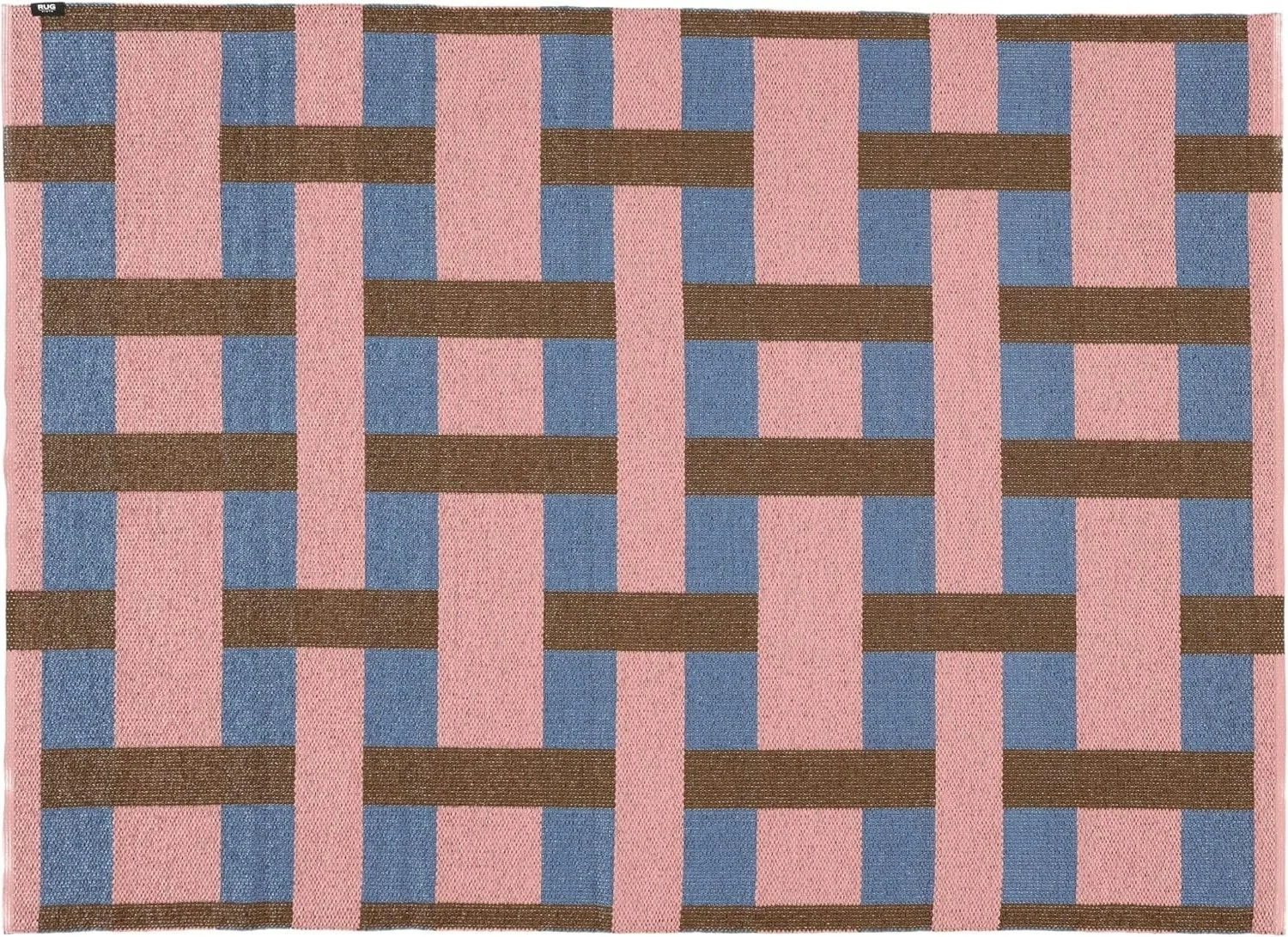 JVL Arona Zerbino in lattice lavabile in lavatrice, 50 x 80 cm