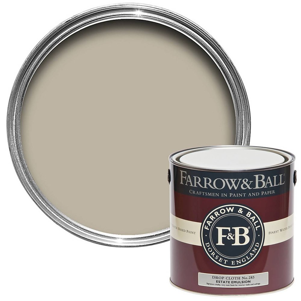pareti color sabbia beige - chiccacasa - vernice beige Drop Cloth di Farrow & Ball