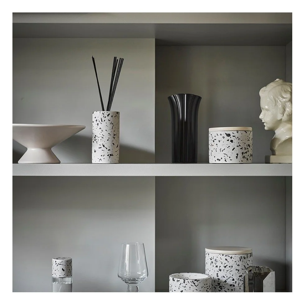 casa minimalista - chiccacasa - accessori graniglia