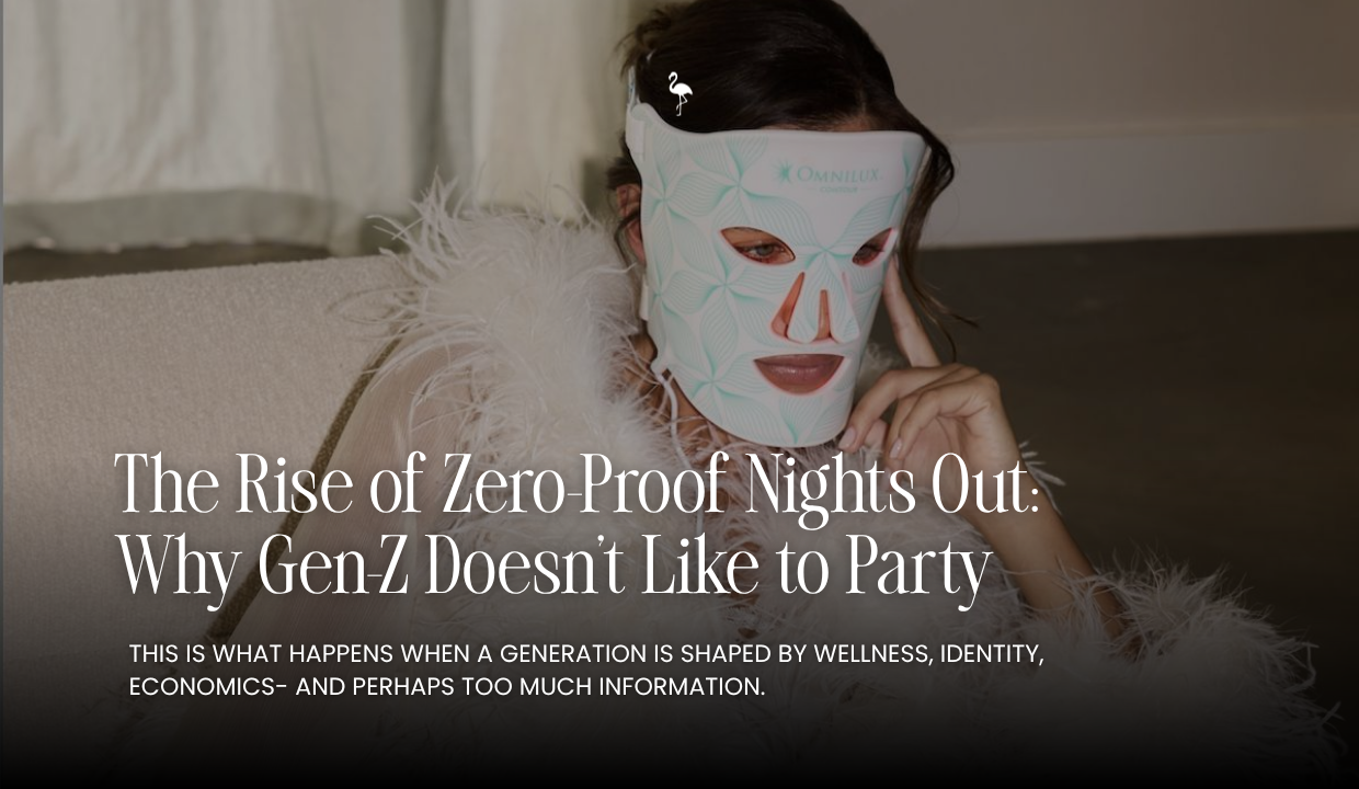 The Rise of Zero-Proof Nights Out: Why Gen-Z Doesn’t Like to Party