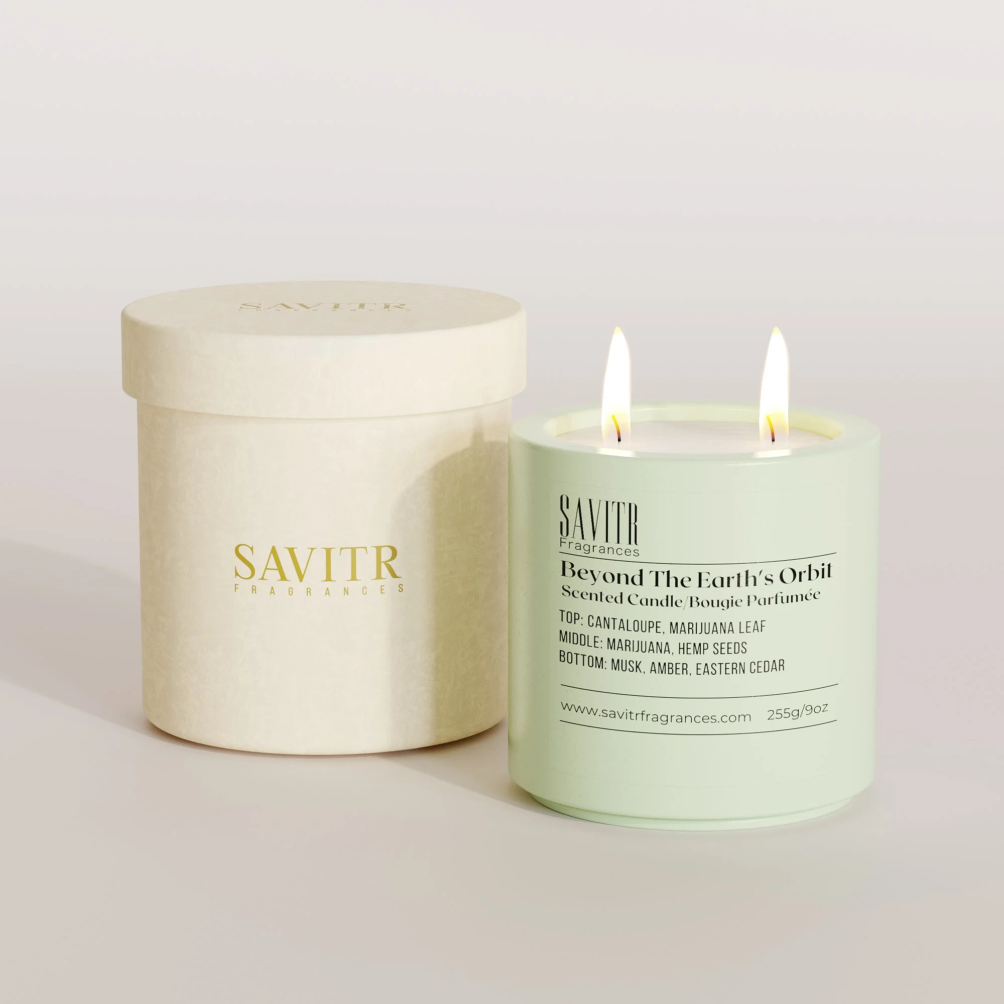 Savitr Fragrances Beyond The Earth's Orbit Scented Candle