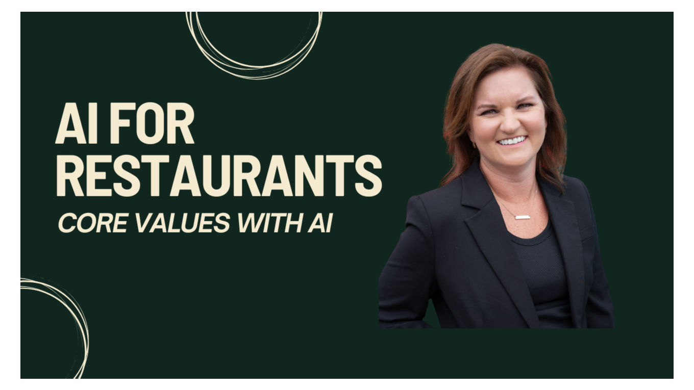 Your restaurant’s core values shape its culture, decision-making, and guest experience. In this course, you’ll learn how to use AI to identify and refine the values that truly define your business—so you can build a strong team, attract the right cus