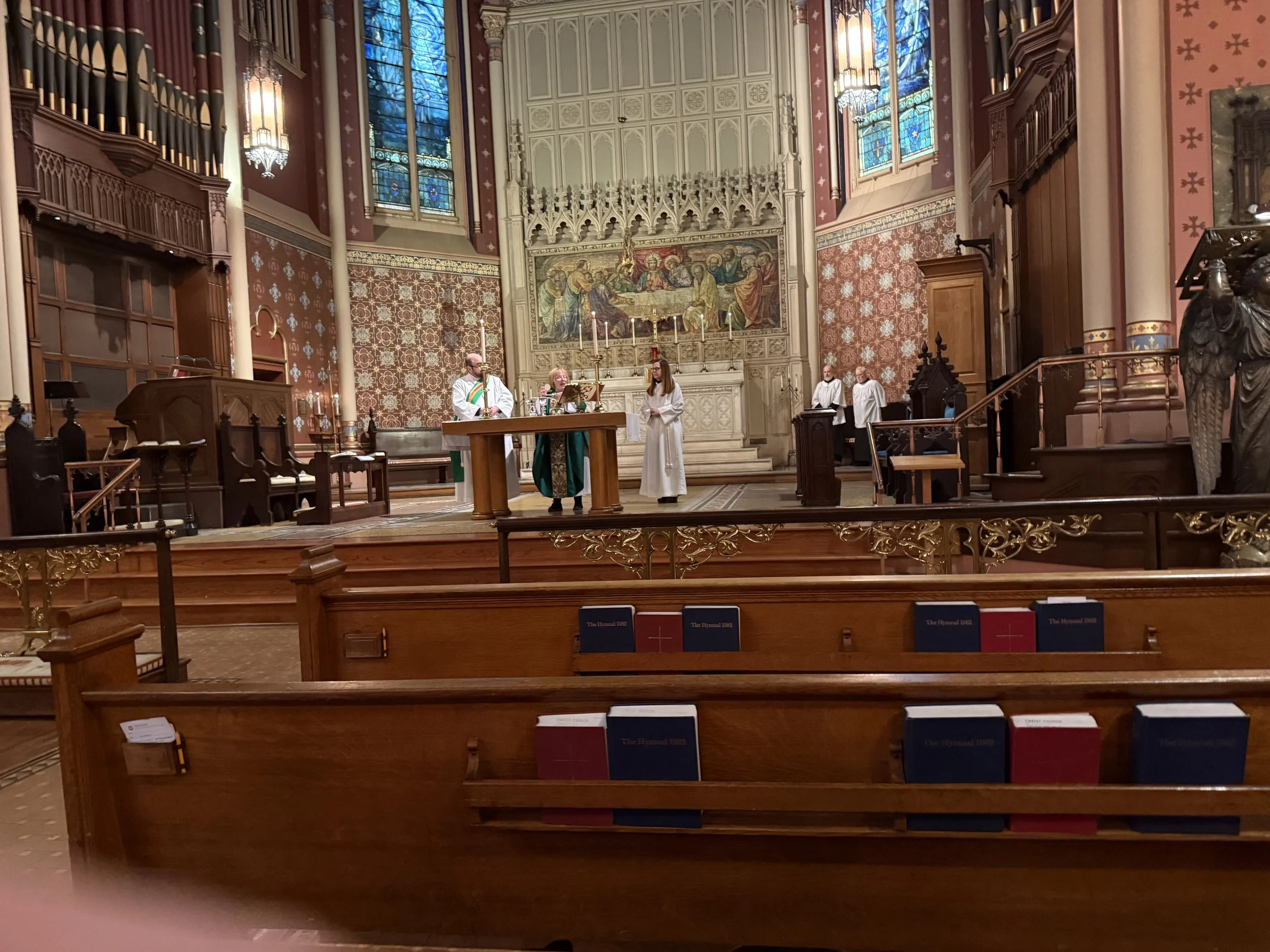 Deacon Joel Wilber joins us for a bit April 2025