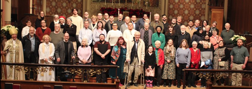 The photo taken at Bishop Kara's visit 2026