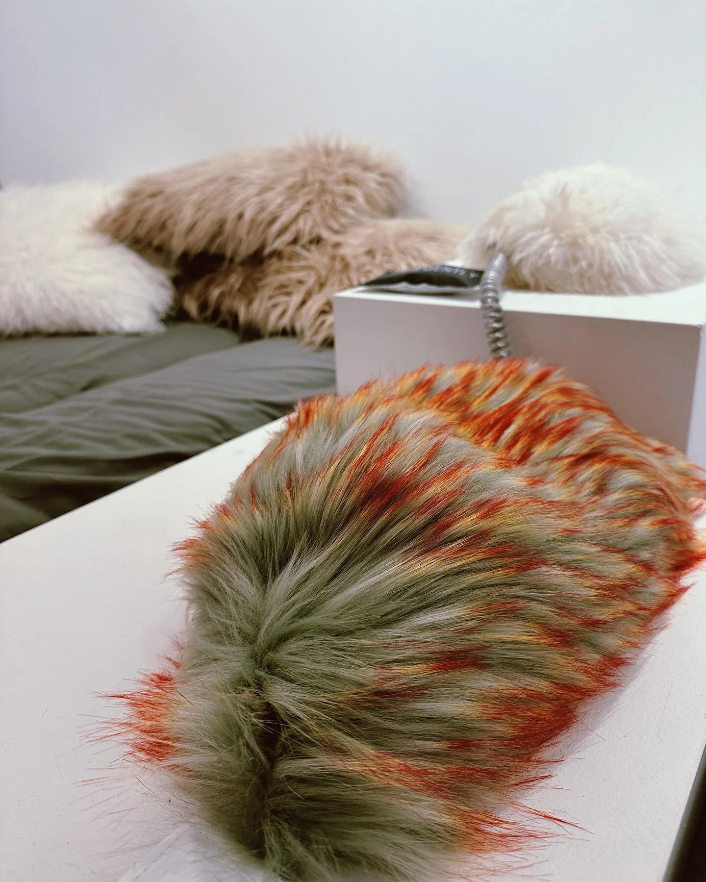 Our current exhibit Soft Touch features several tactile works, but only two pieces that actively respond to your touch.

&ldquo;Creature Comforts&rdquo; by Kate Bailey (@freetimeallthetime) are part of a body of work Bailey is creating that addresses