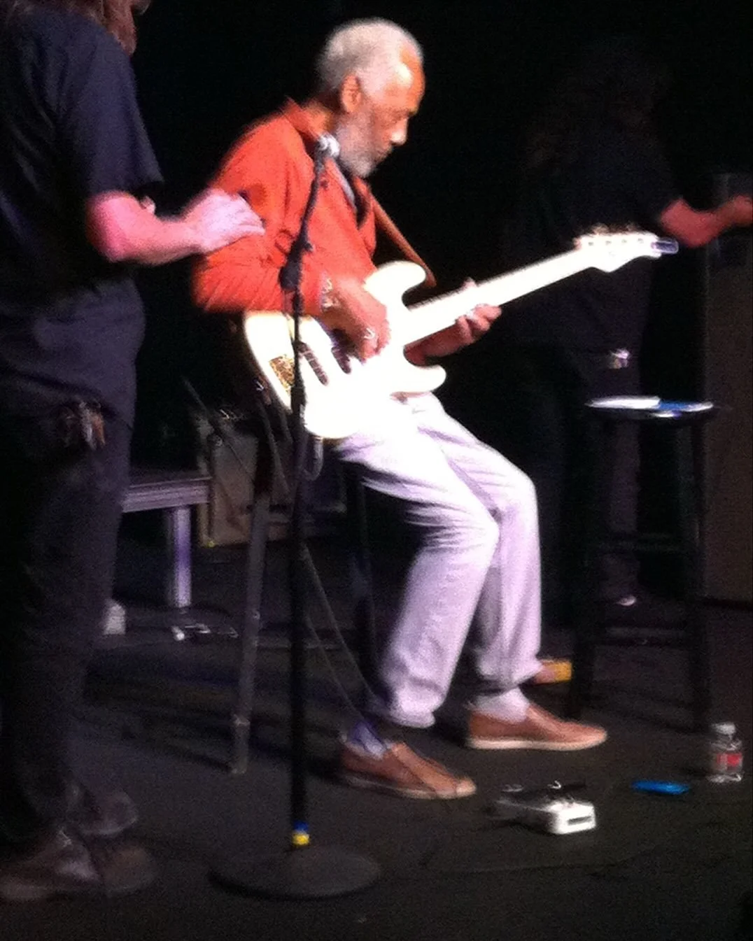 The great Chuck Rainey at BassAlive event in Hollywood, 2015.