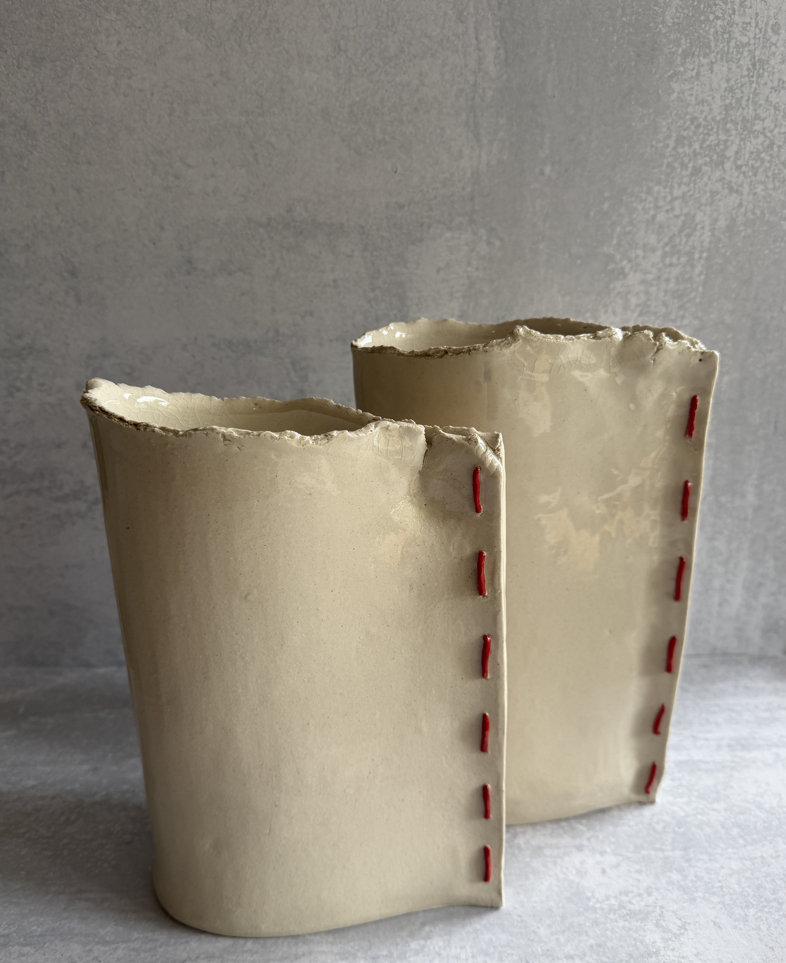 Stiched Vase