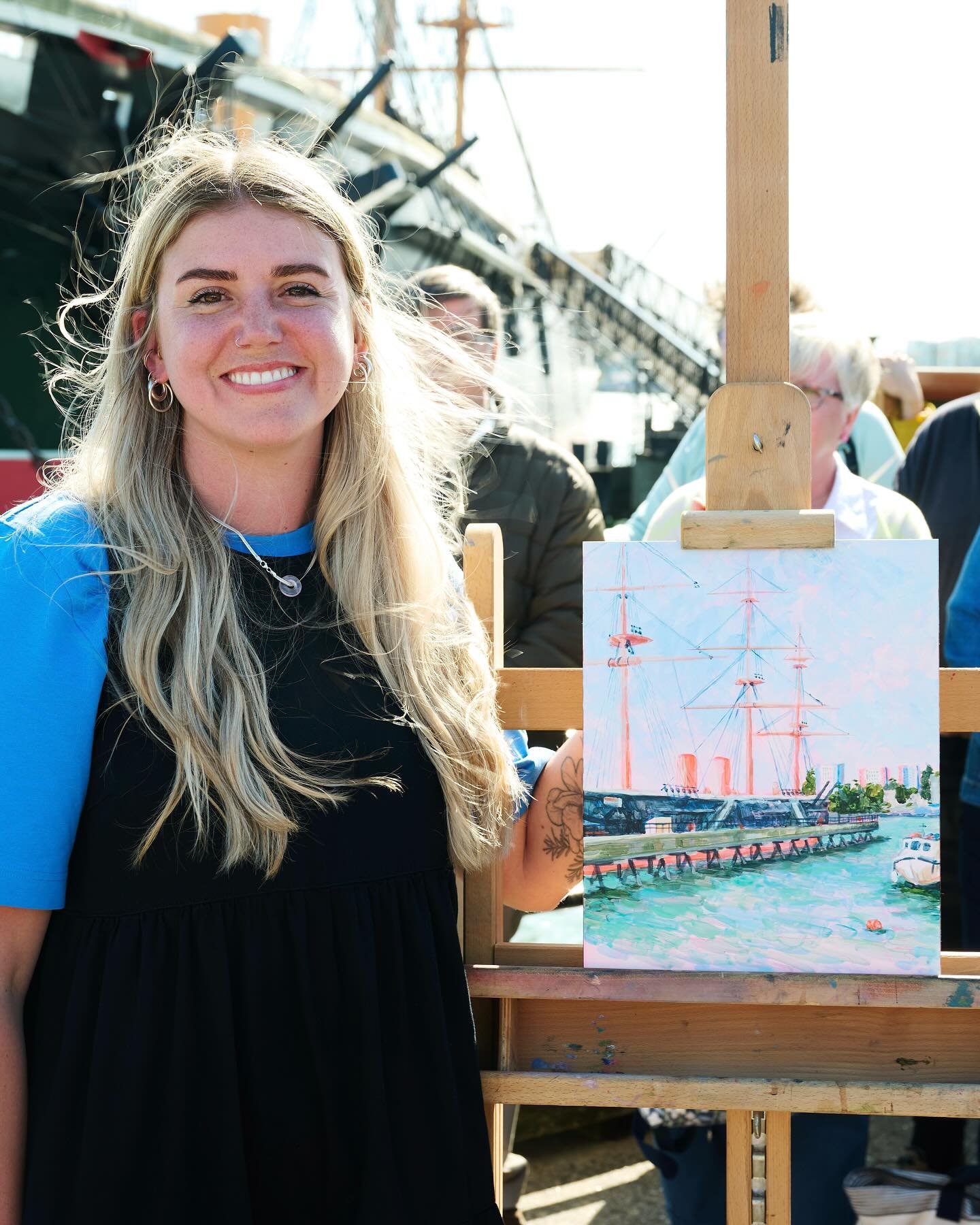Surprise surprise!!! It was me! I was the wild card artist put through to the semi finals of Landscape artist of the year! @artistoftheyear 

What a day!!! Being in a pod was a whole other experience! Amazing day! So so nerve racking! Everyone&rsquo;