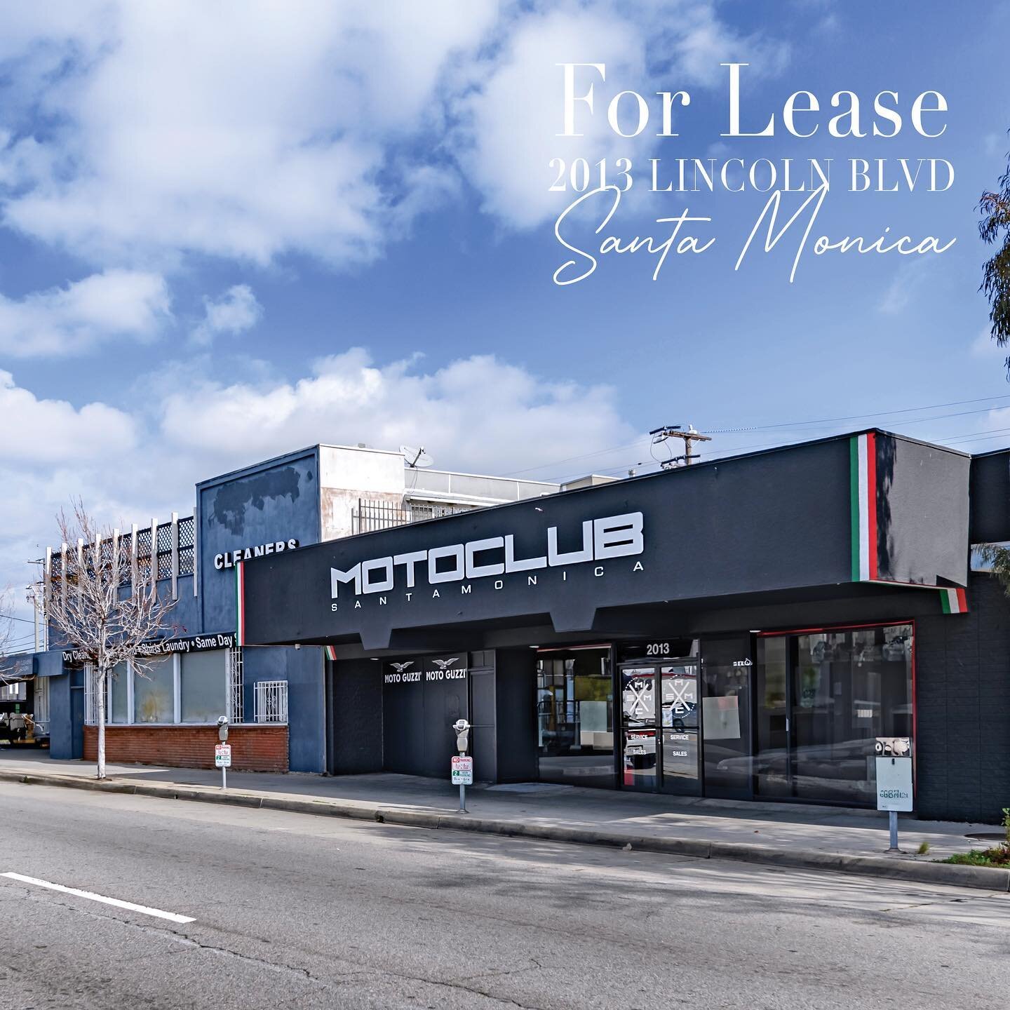 FOR LEASE: High Visibility Retail Store Front Showroom 🏁 2013 Lincoln Blvd, Santa Monica

-High-traffic exposure on Lincoln Boulevard
-Expansive window line, creative vibe interiors with high exposed ceilings
-Currently an auto/moto retail showroom 