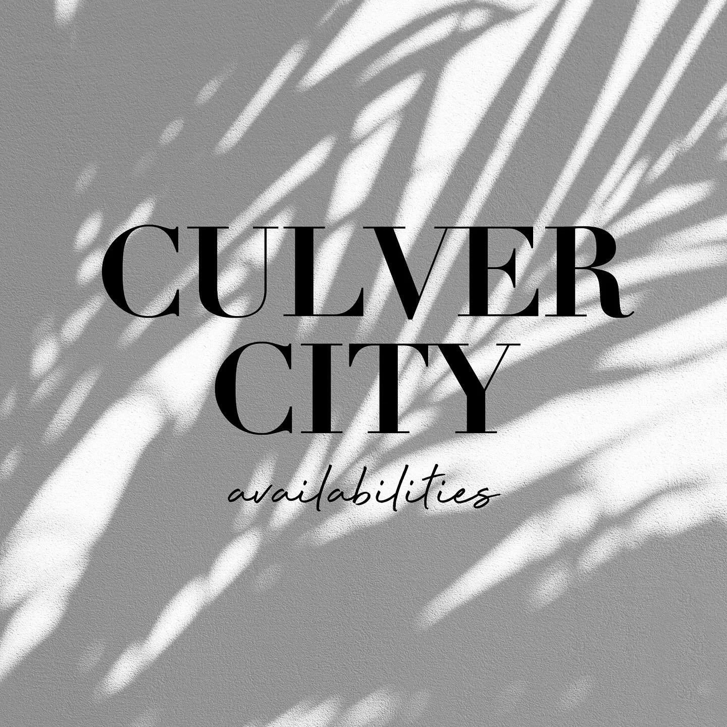 Culver City availabilities. DM for tours.
📍8888 Washington Blvd - 2,400 SF Creative Office / Showroom / Retail @ $6.95/SF 
📍11833 Major St - 8,966 SF Playa Vista M-Zoned Land @ $2M
📍13347 Washington Blvd - 3,400 SF 2nd Floor Live/W