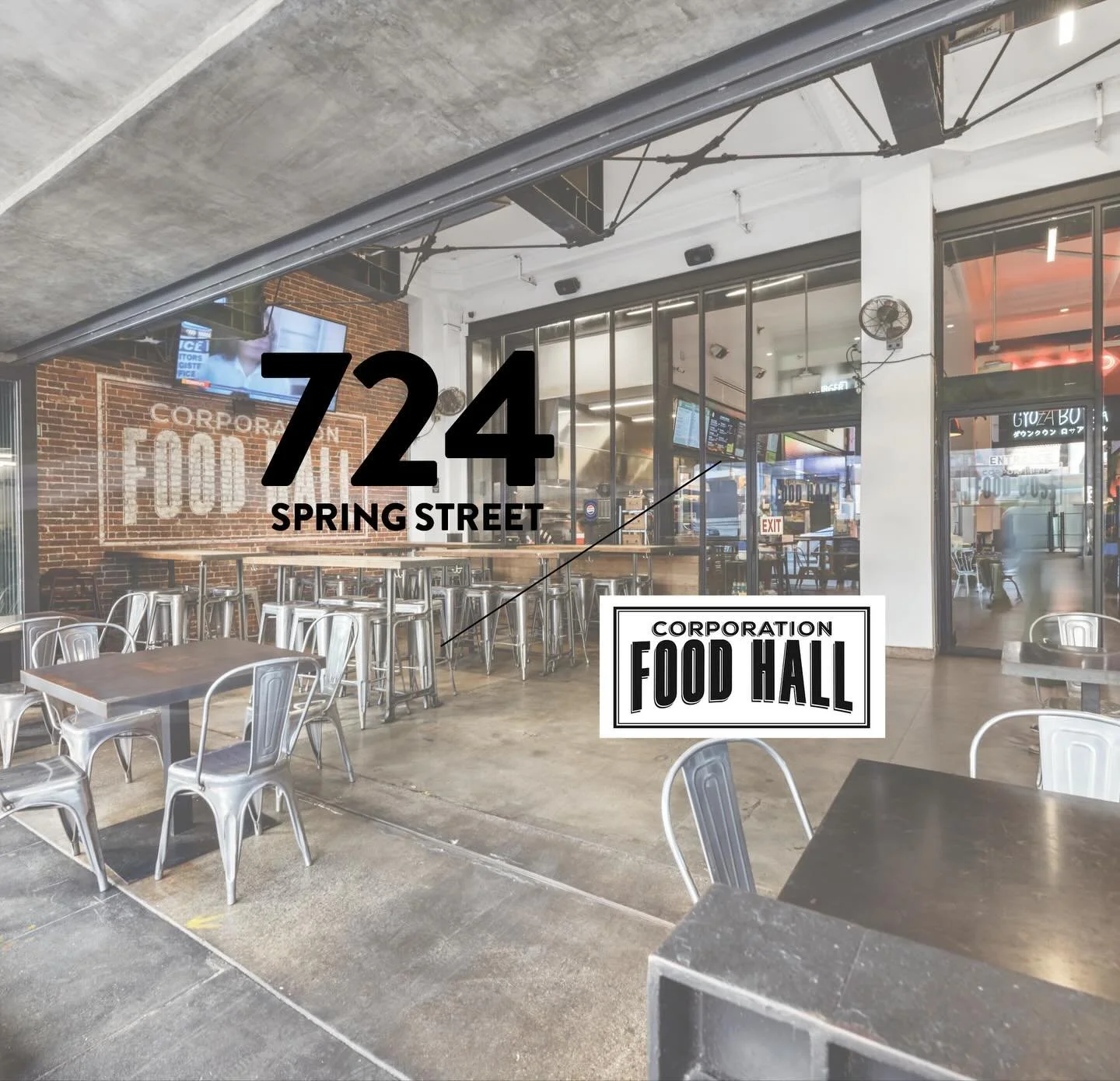 A standout opportunity at Corporation Food Hall, 724 Spring Street in the heart of Downtown LA&rsquo;s Historic Core, offering fully built out F and B stalls for emerging chefs, local favorites, and specialty concepts supported by upgraded infrastruc