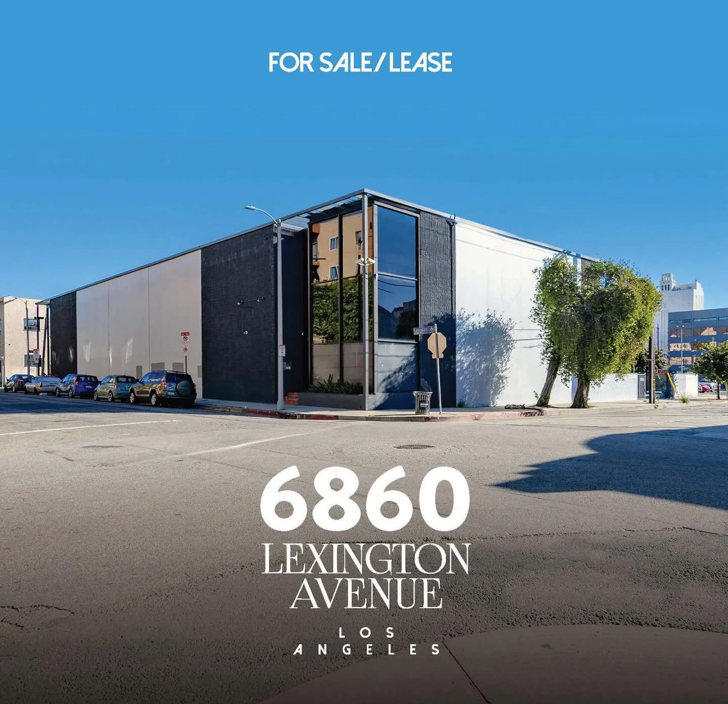 Hollywood Media District Owner/User or Investment Opportunity&nbsp;| For Sale/Lease📍6860 Lexington Ave

Asking $6,495,000 | $336/SF Lease at $1.75/SF + NNN | Term negotiable

19,350 SF creative production building with a high visibility facade, gate