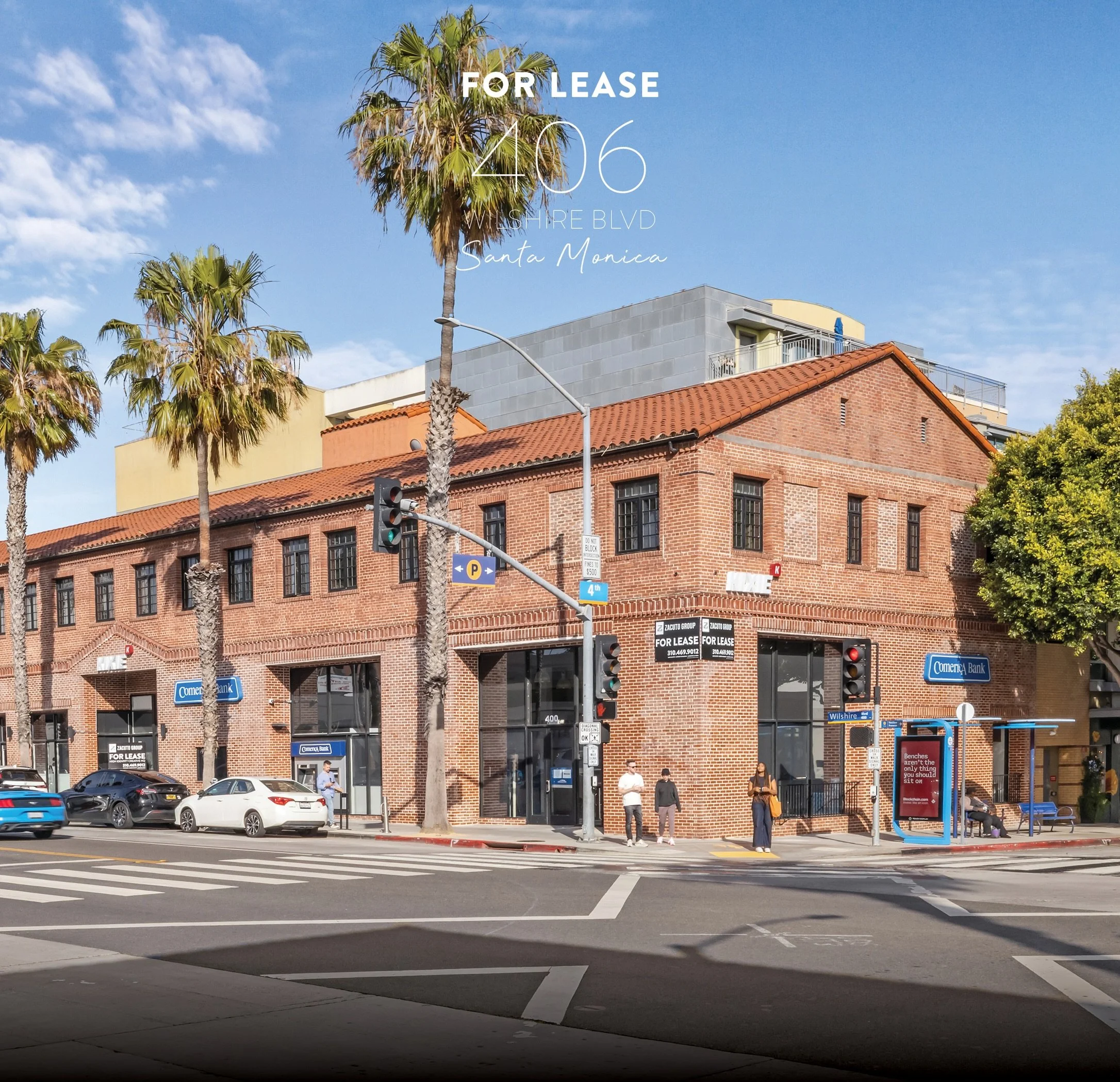 For Lease | Creative office loft space in the heart of Downtown Santa Monica. 📍406 Wilshire Blvd

&plusmn;6,736 SF full-floor creative office featuring exposed brick, wood beamed ceilings, picture frame windows, private lobby access, open kitchen wi