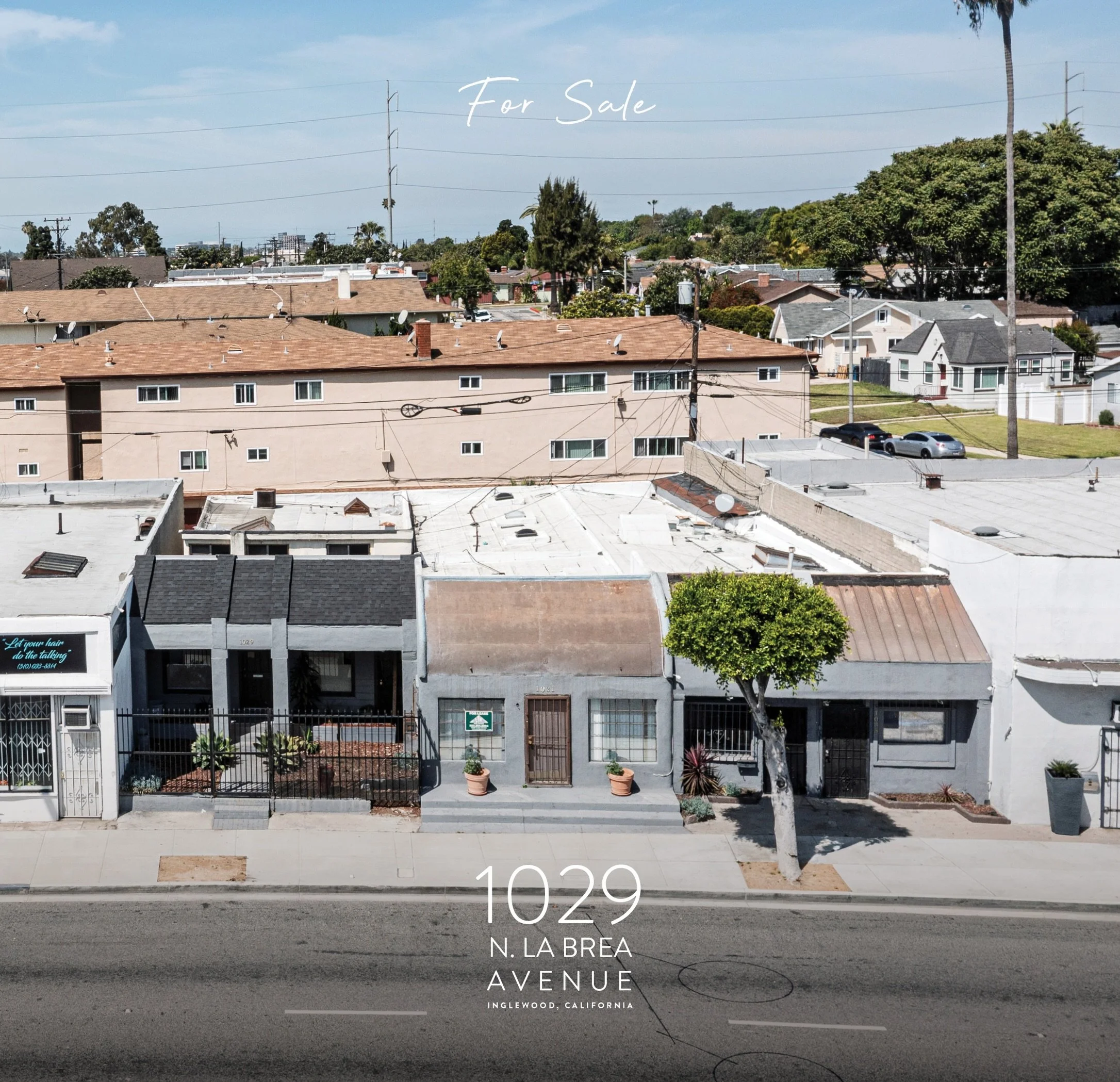 Retail/office opportunity in the heart of Inglewood&rsquo;s rapidly evolving commercial corridor. This &plusmn;3,704 SF multi-tenant property offers strong street visibility, flexible occupancy potential, and proximity to some of LA&rsquo;s premier e