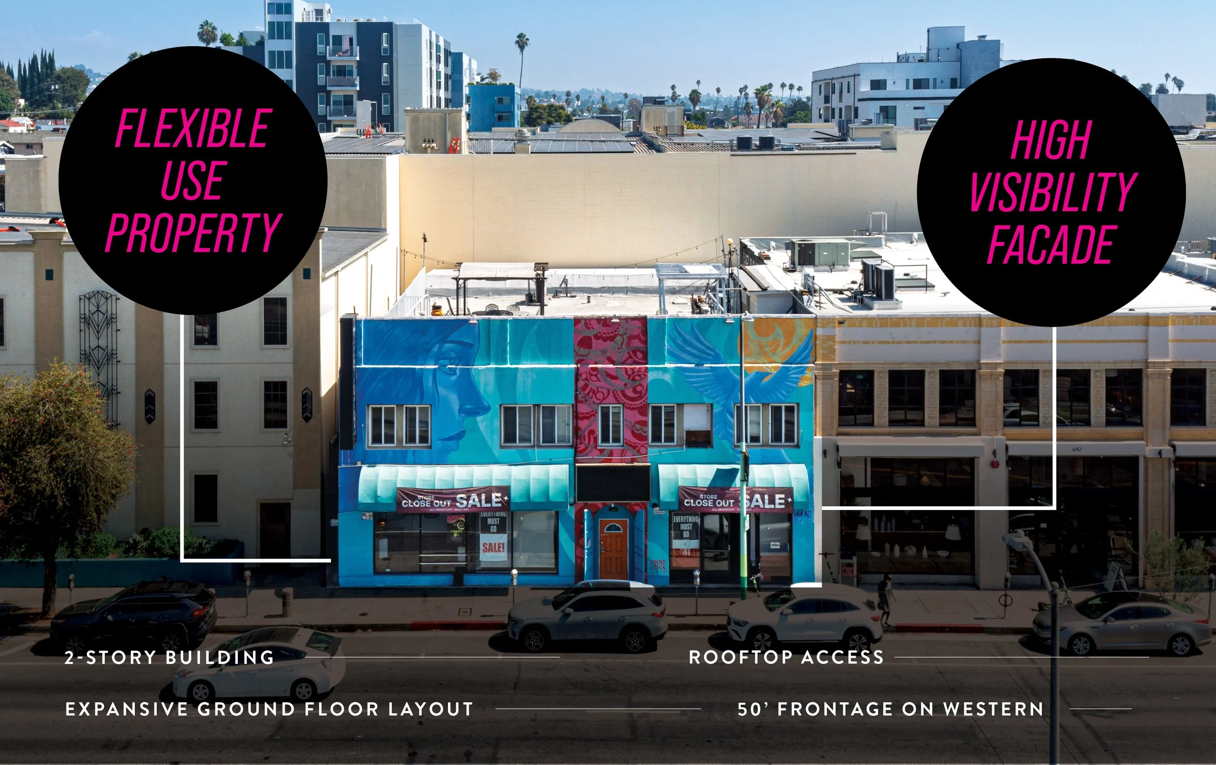 FOR SALE
646 N Western Ave, Melrose Hill
Owner-User Value Add Opportunity 