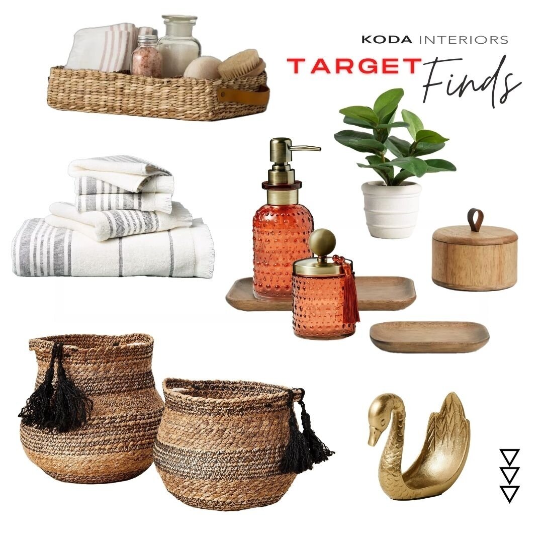 Happy Friday 13th Friends! Thought we'd share some great @target home finds. ⁠
⁠
👉🏼 Linkin.bio to shop!⁠
⁠
⁠
#ad #bathroominspo #bathroomdecor #bathroom #bathroominspiration #bathroomgoals #bathroomdesign #luxurybathroom #bathroomideas #bathroomren