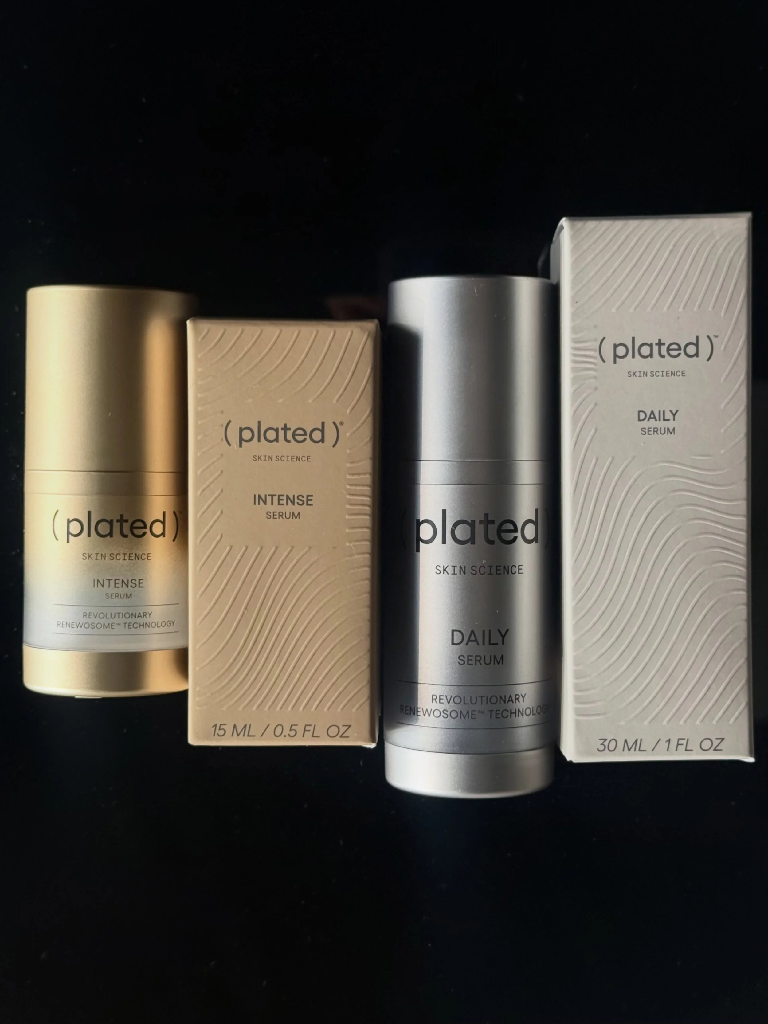 Meet Plated (Skin Science). The first round sold out before I had a chance to announce it! 

Tiny messengers. Big results. 
Exosomes are one of the most exciting advancements in regenerative skincare. 
Think of them as tiny cellular messengers packed