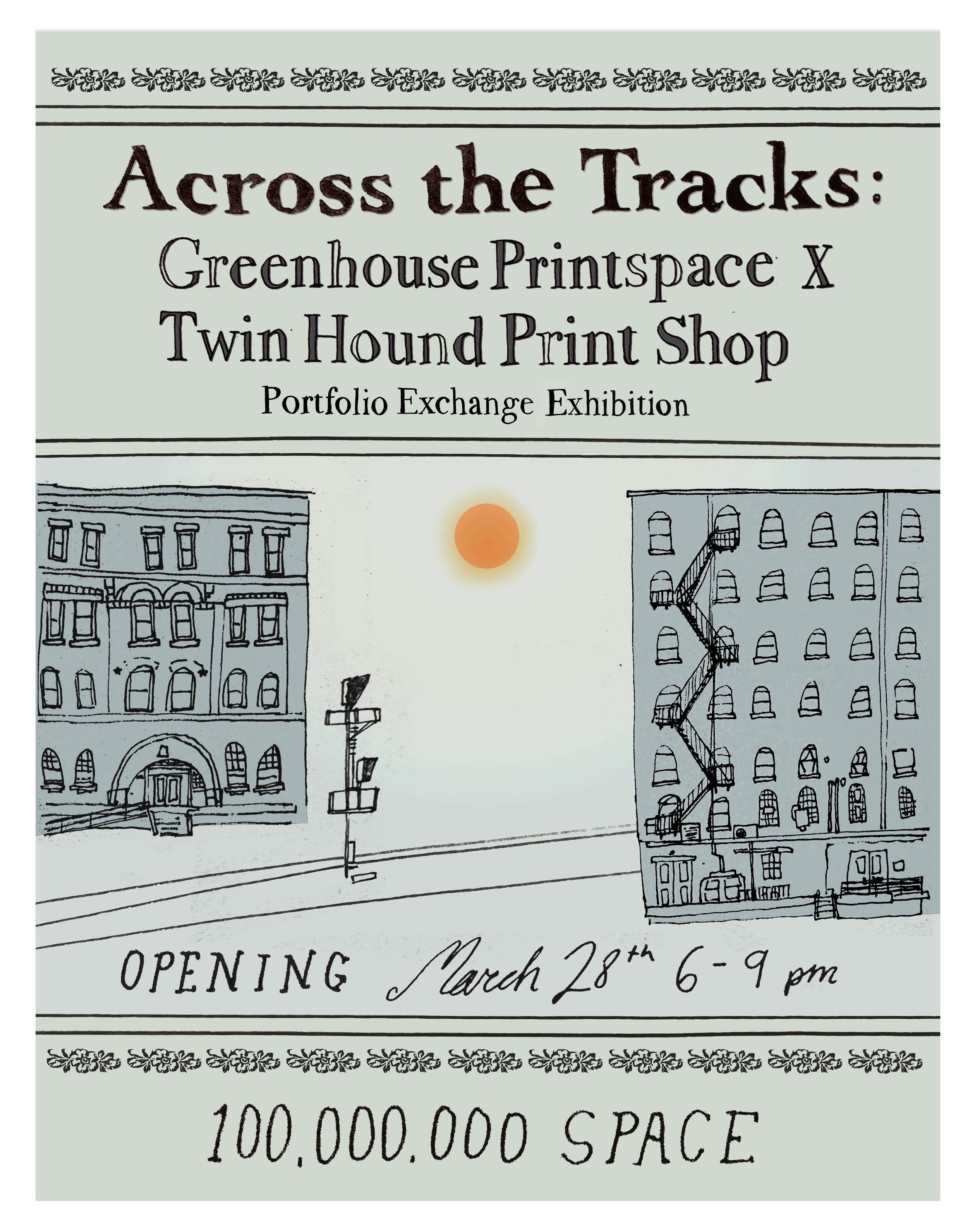 Across The Tracks: Print Show