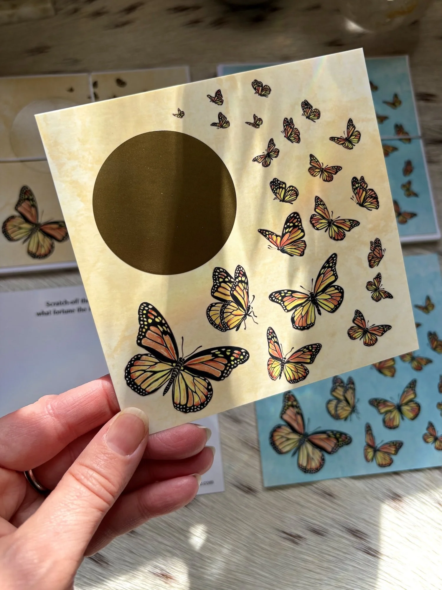 Passing notes and lifting spirits... cards, fortunes, and paper goods.