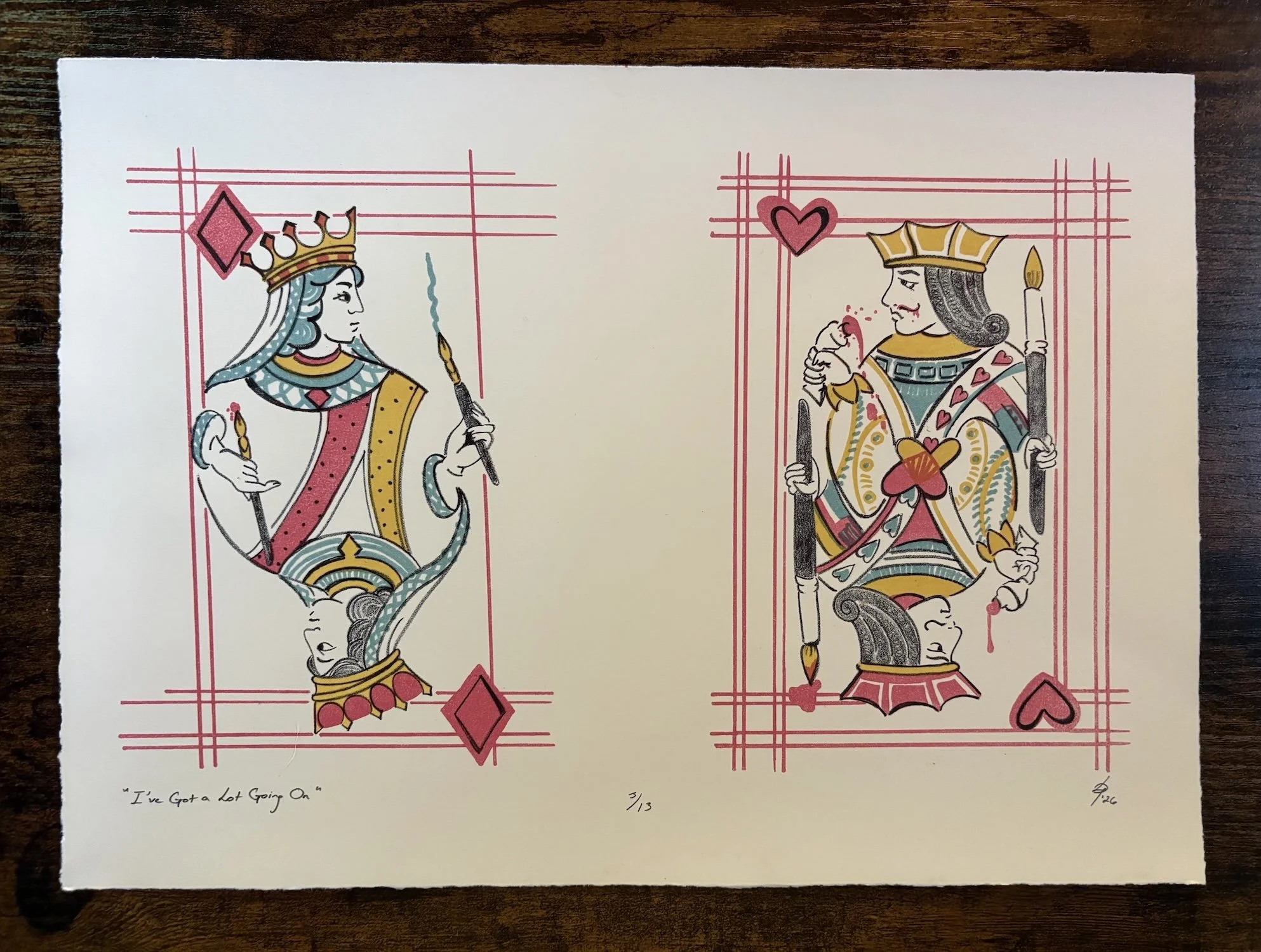 Lithograph: I Have a Lot Going On