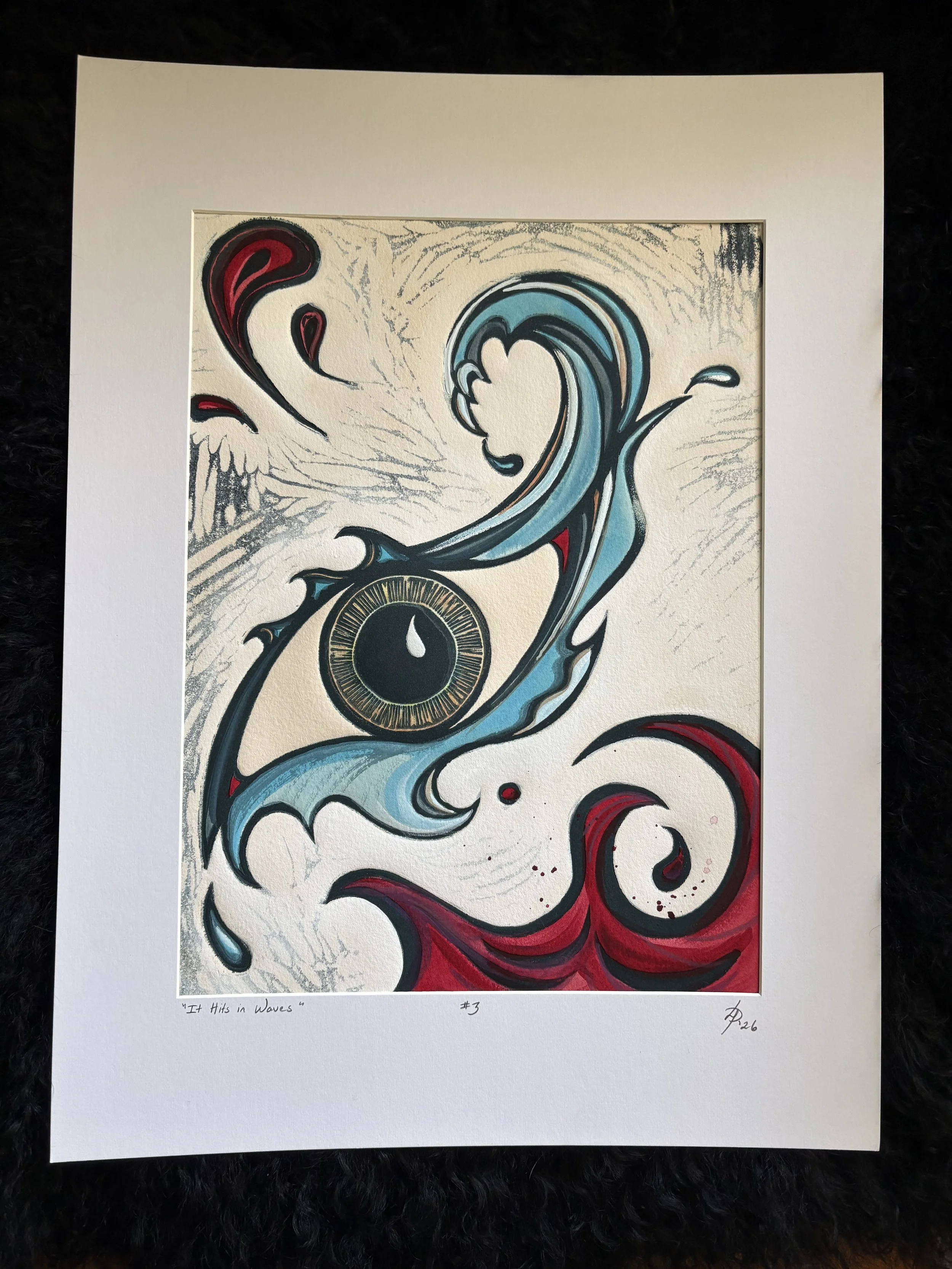 Original Art: It Hits in Waves #3