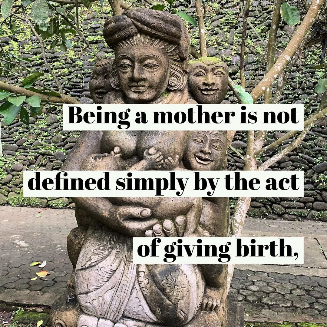 Some thoughts on Mother&rsquo;s Day &hearts;️

Being a mother is more than just giving birth. Yet giving birth is one of the most sacred rites of passage in our lives. 

Some people give birth as surrogates, some give birth in non-binary bodies, some