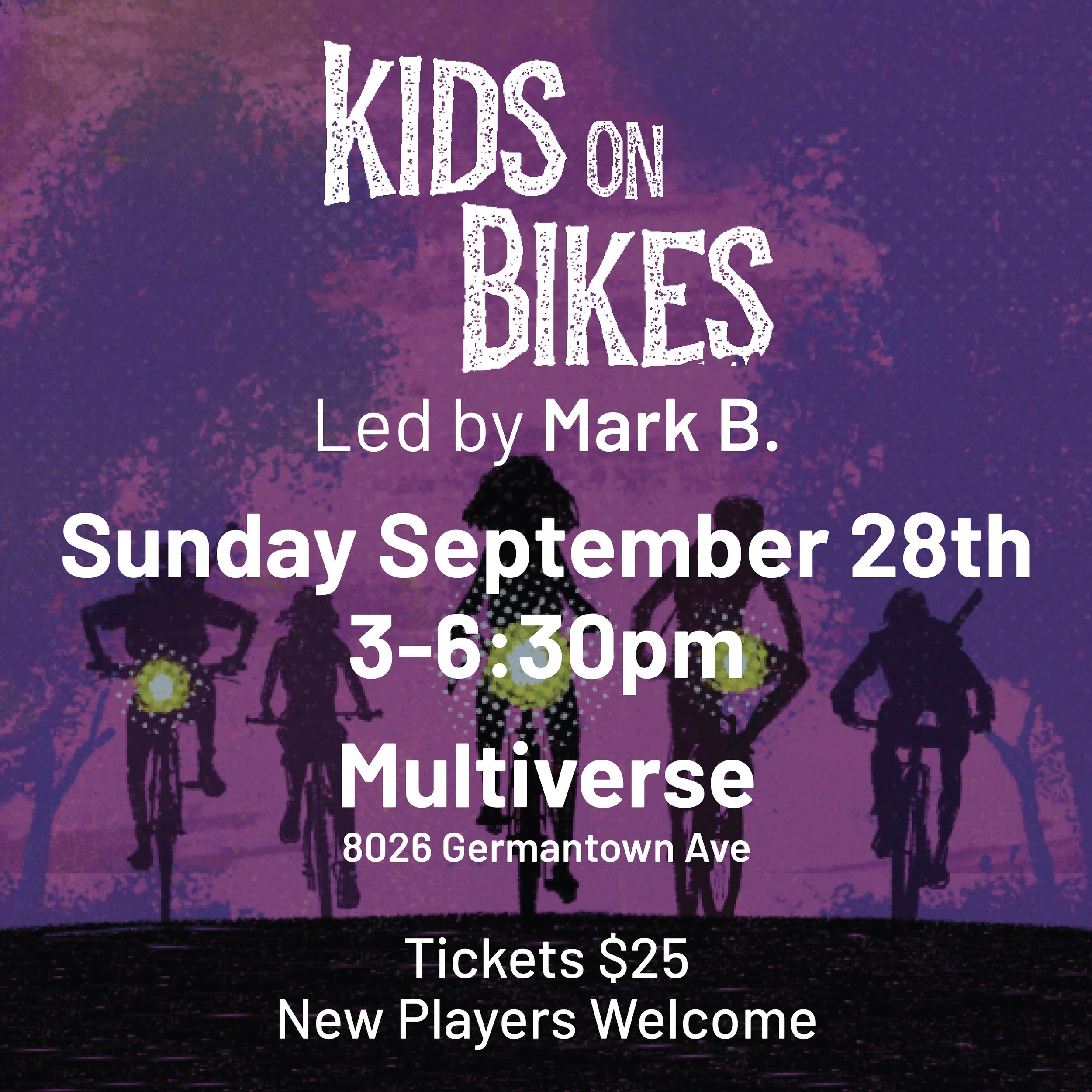 Kids On Bikes Game Play