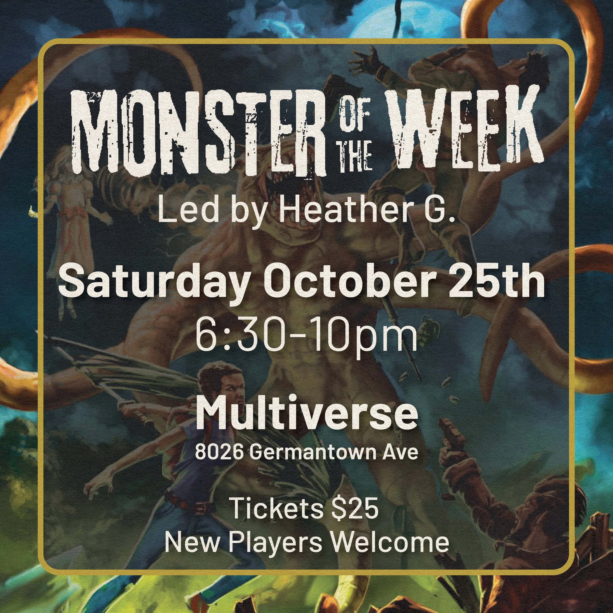 Monster of The Week Game Play