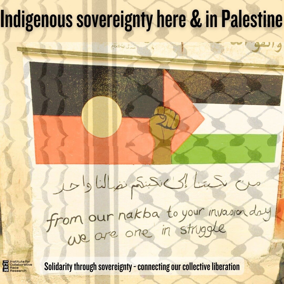 This series &ndash; Solidarity through sovereignty: connecting our collective liberation &ndash; gives background to the genocide we are witnessing in Palestine. 

We speak from sovereign Yagera land in Magandjin/Brisbane, a place of ongoing colonisa