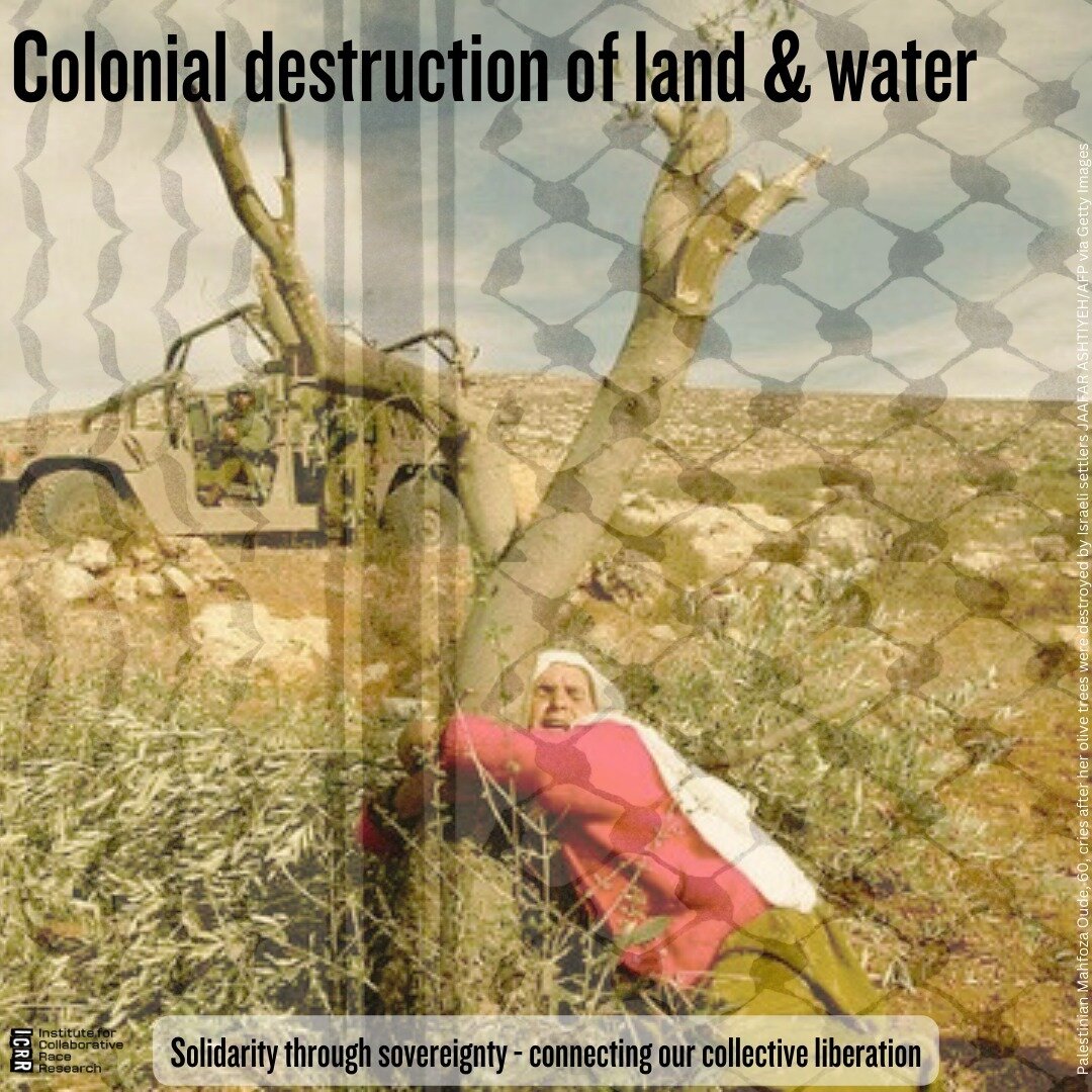Part Four

This series &ndash; Solidarity through sovereignty: connecting our collective liberation &ndash; gives background to the genocide we are witnessing in Palestine.

We speak from sovereign Yagera land in Magandjin/Brisbane, a place of ongoin