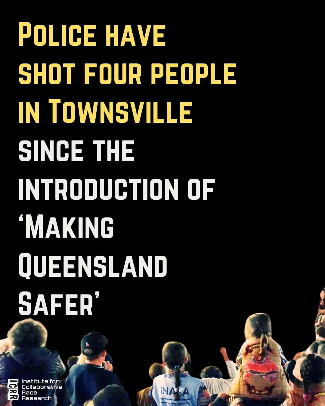 Last week, a SERT (special emergency response team) officer from Brisbane shot an unarmed man at a Townsville shopping centre. 

This is the fourth shooting by police in Townsville this year:
- in July, police shot and killed a man, 
- in June, polic