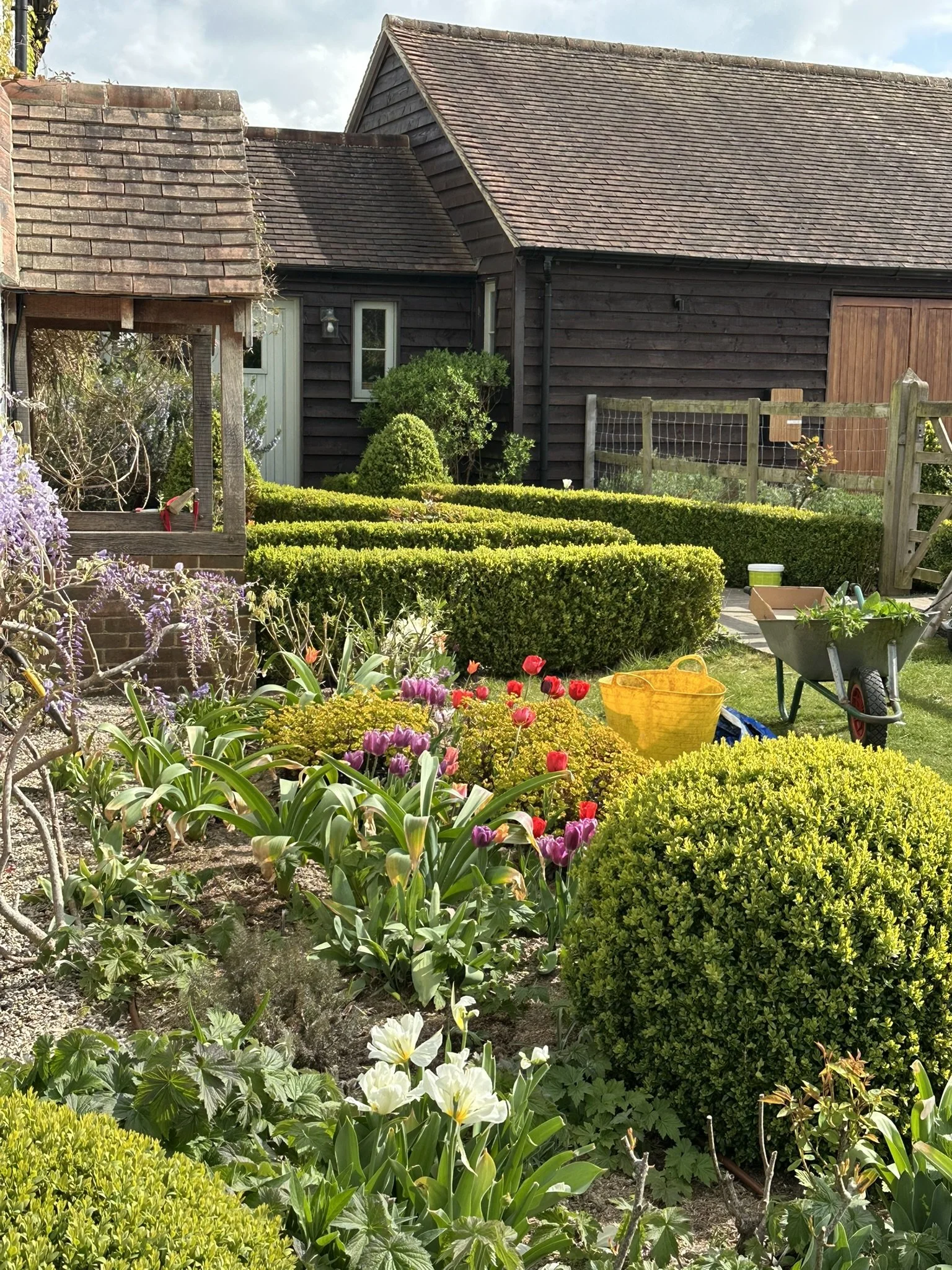 Beehive front of house April 2025.JPEG