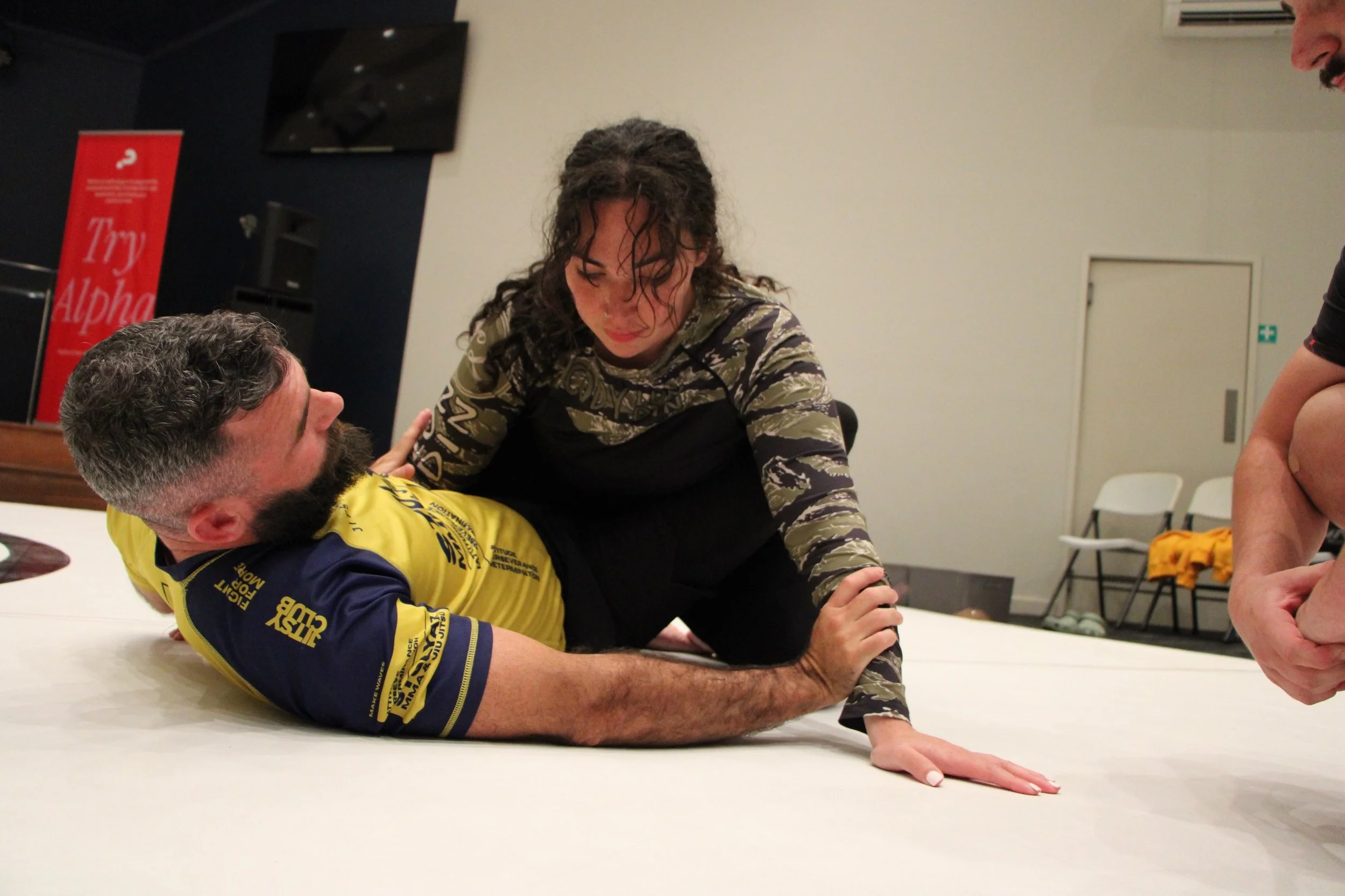 Oh hey, @bronyyy__ 💛

Brony is one of our AMAZING members, always willing to help, always showing up, and almost always with a smile on her face.

And ladies, this one&rsquo;s for you: we want more women on the mats.

Building a strong female jiu-ji