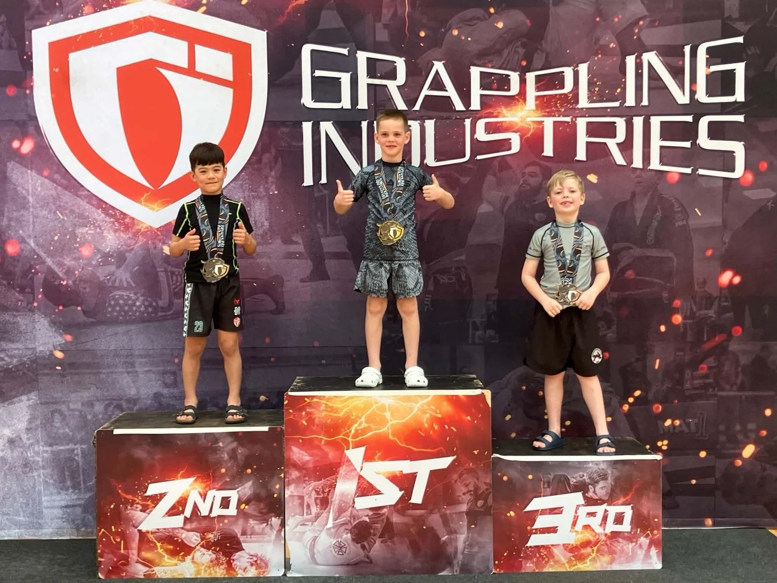 It&rsquo;s just comp after comp for these kiddos!

The boys brining home a total of 3 bronze 🥉 

And thank you to @benthebloke &amp; @nattiewilly for the commitment you show as parents and practitioners. Congratulations!

&ldquo;PRIORITISING SKILL D