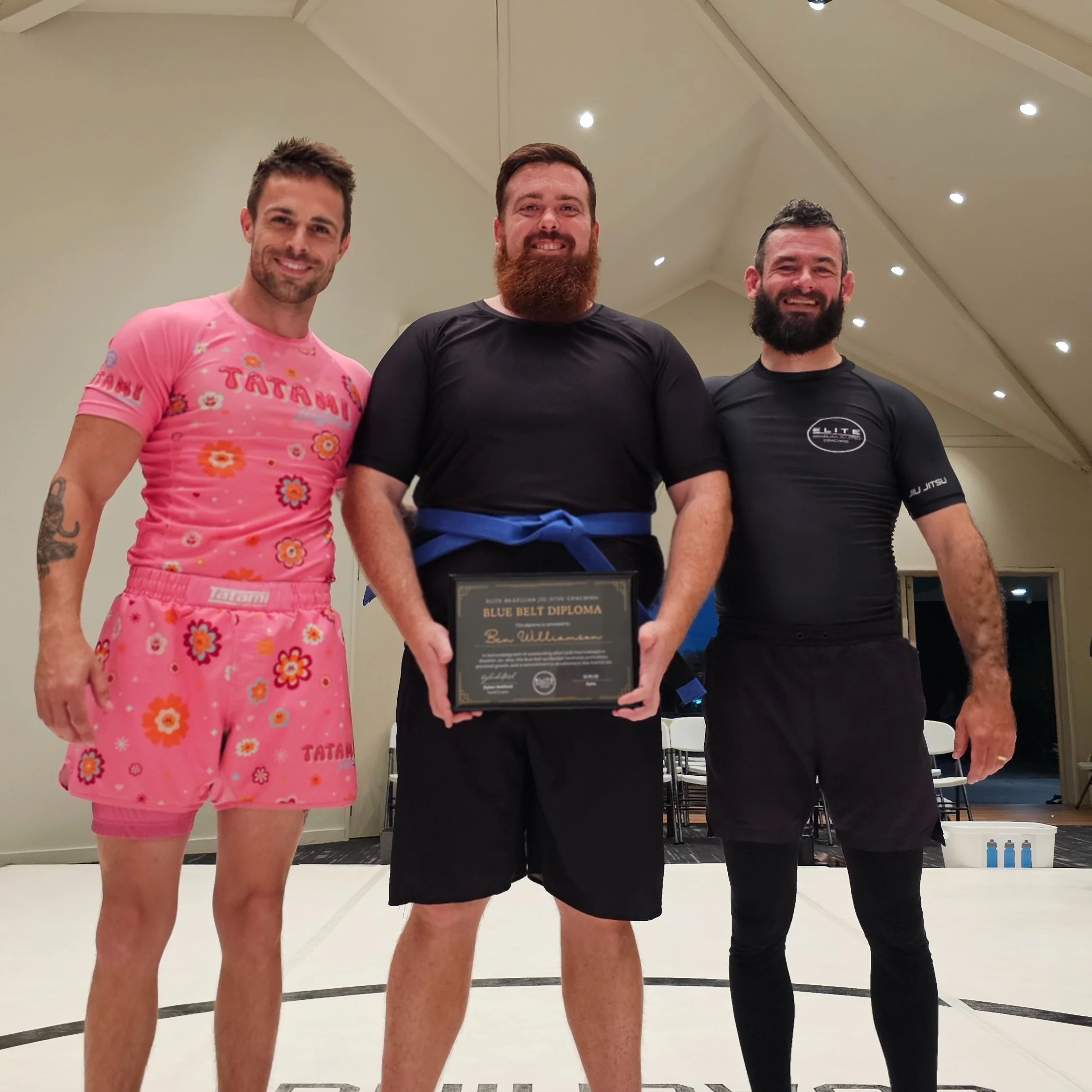 A HUGE CONGRATULATIONS TO @benthebloke FOR ACHIEVING HIS BLUE BELT!

Ben is a great training partner, father to his three BJJ ninjas, and BJJ practitioner himself.

Up and onward!! 💪🏽🤙🏽