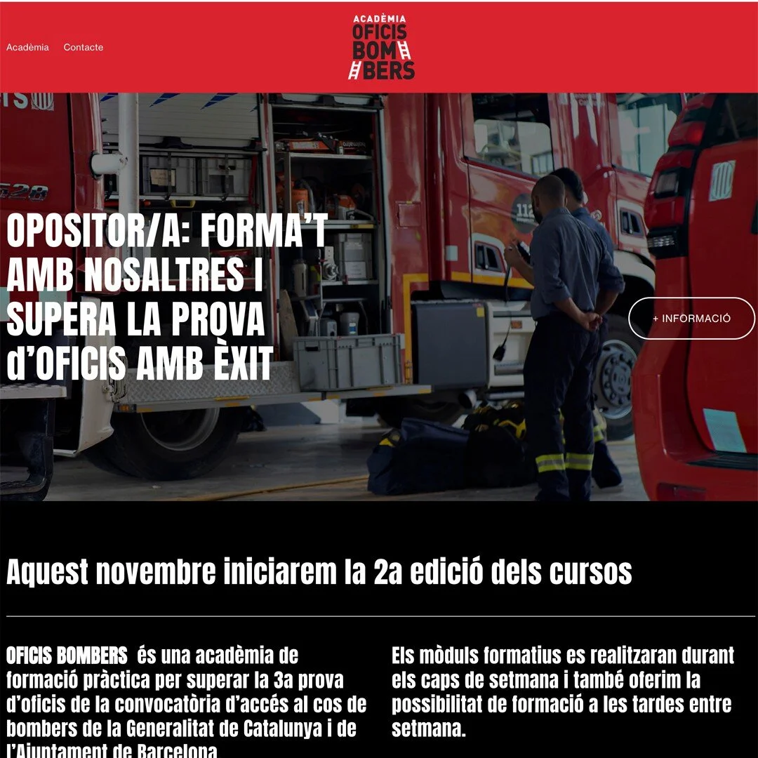 🔥 Ja tenim oberta la web!
&middot;
👨🏽&zwj;🚒🚒 Si vols saber m&eacute;s de nosaltres, visita'ns a:
www.oficisbombers.com 
&middot;
&middot;
&middot;
#oficisbombers #bombers #bomberes #oposiciobombers #bomberscat #bombersgeneralitat #bomber #bomber