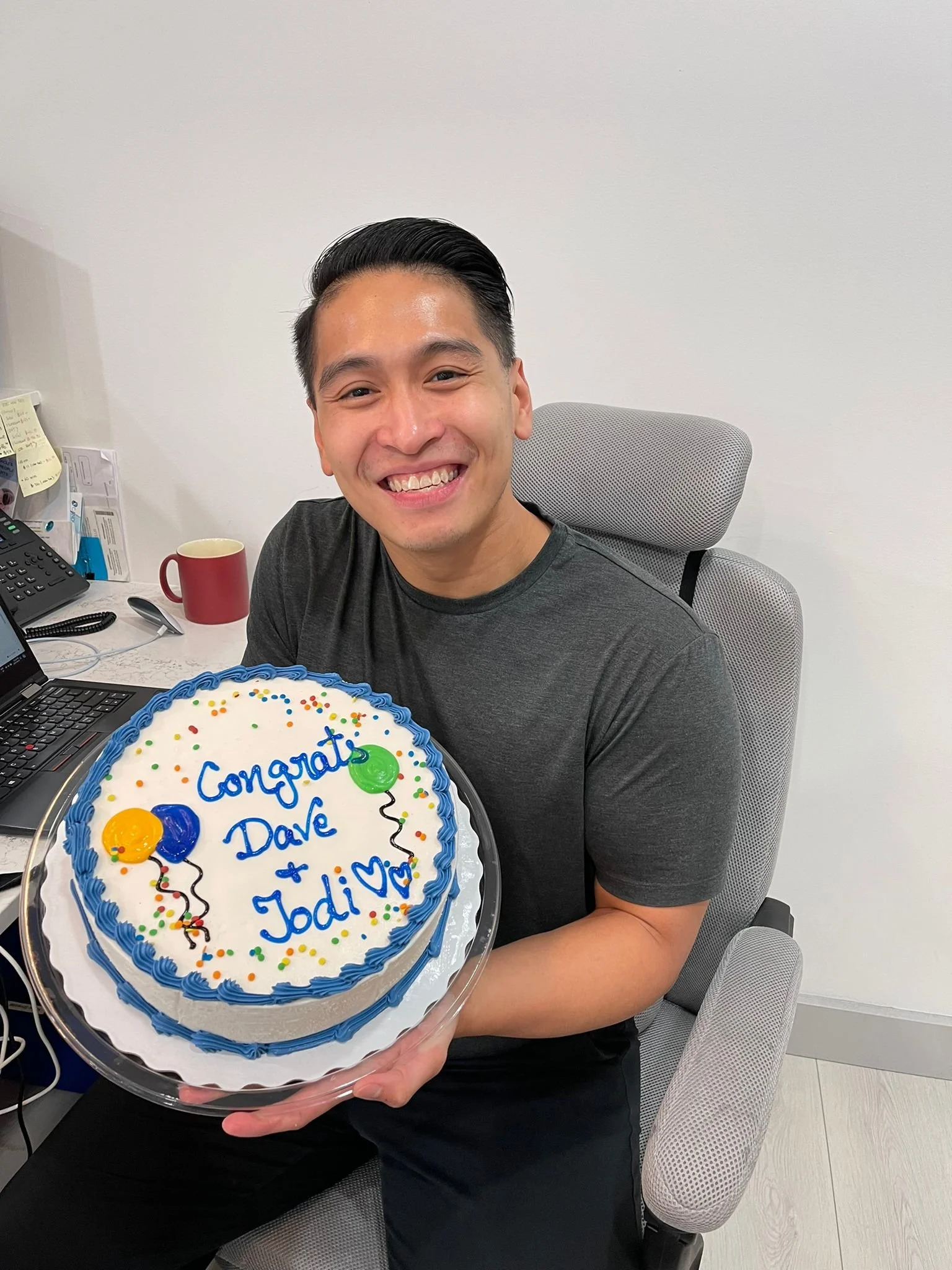 Dave RMT - celebrations at Aeris Physiotherapy, Health and Wellness in Port Moody