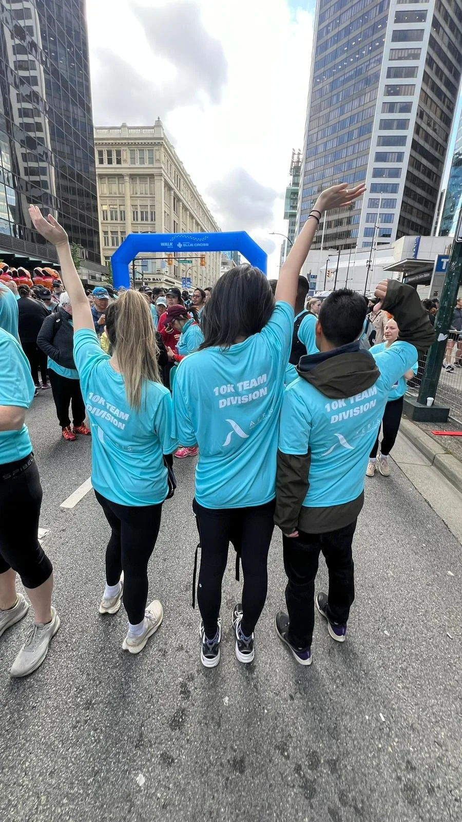 Aeris Physiotherapy, Health and Wellness. Being active at the Sun Run