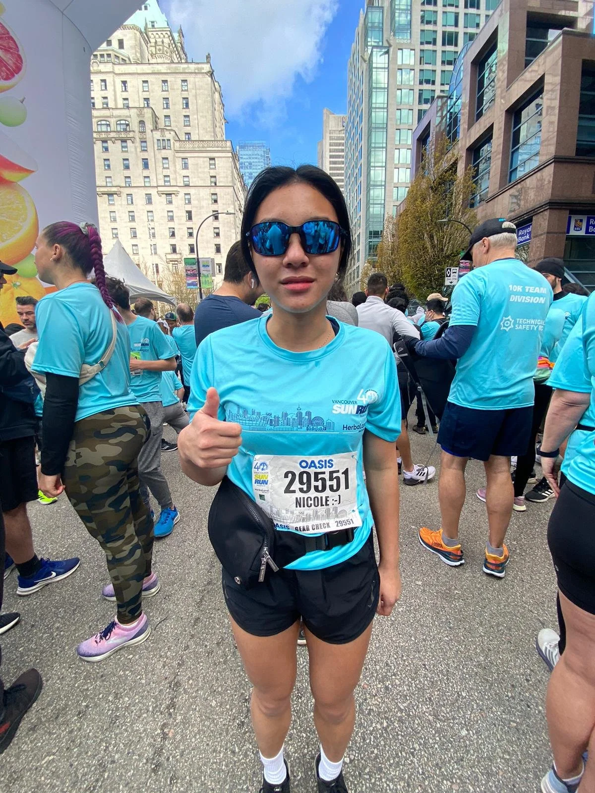 Aeris Physiotherapy, Health and Wellness. Being active at the Sun Run