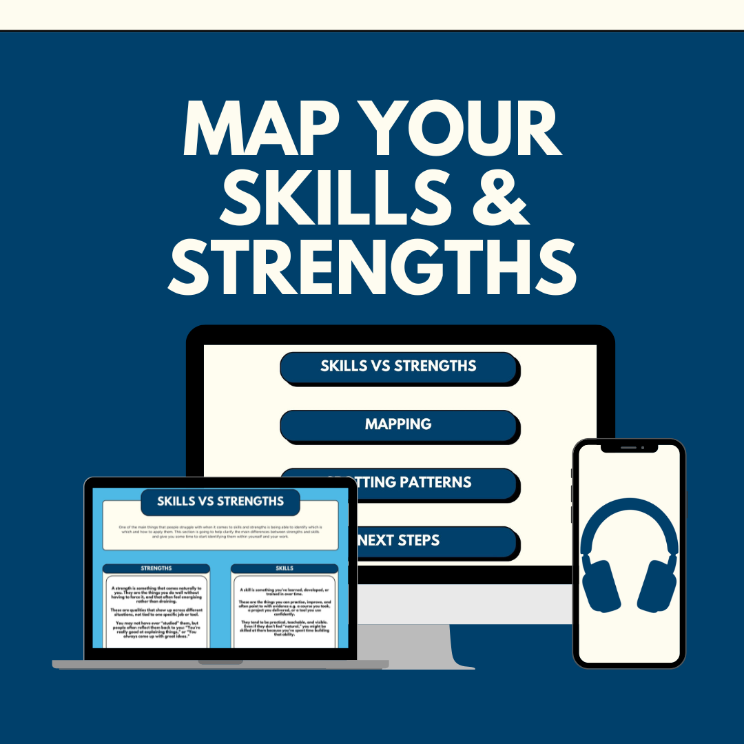Map Your Skills & Strengths (On-Demand Coaching Session)