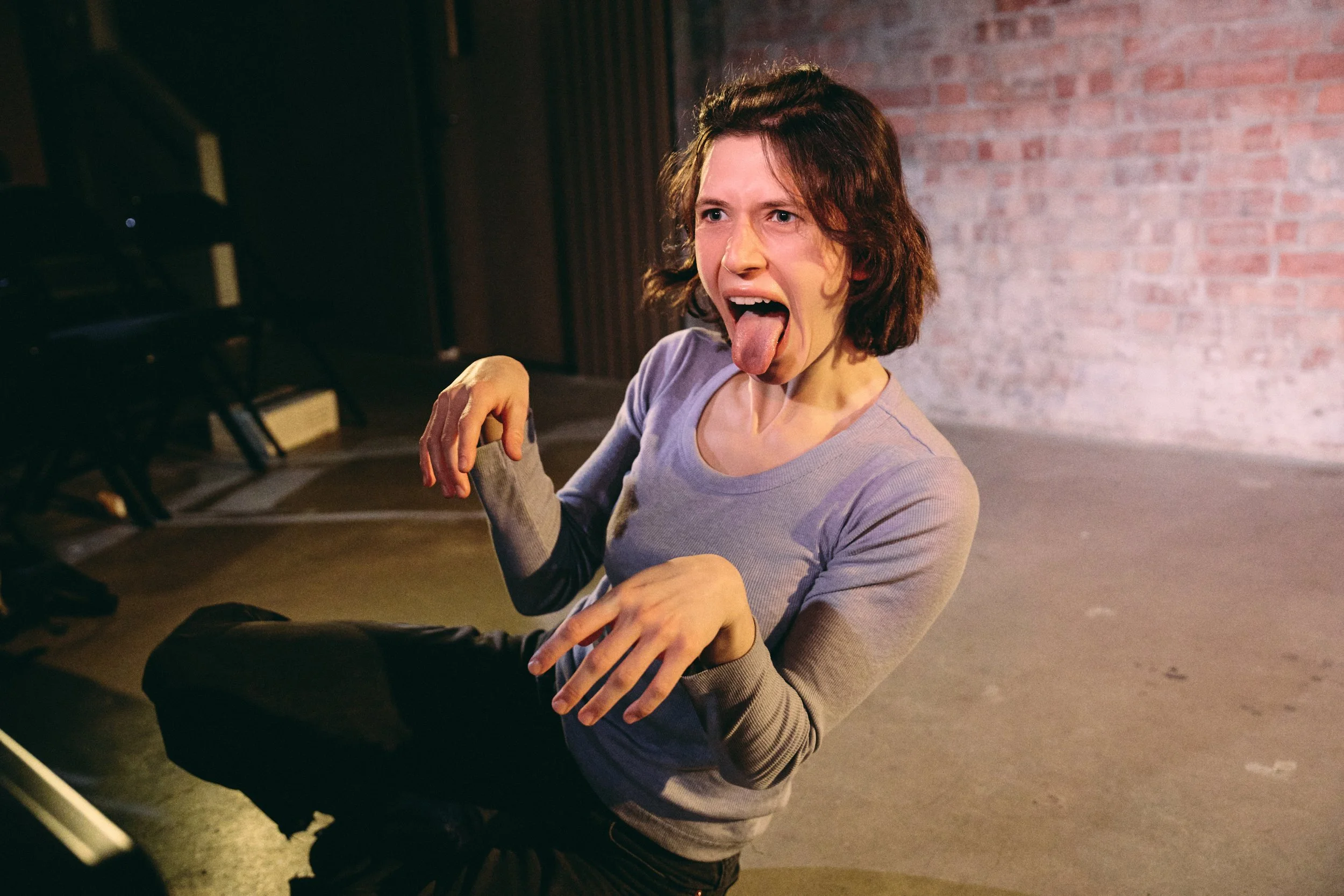 Production photos for Anna Curiel's 'John', at The Glitch Theatre
London, Jan 2026