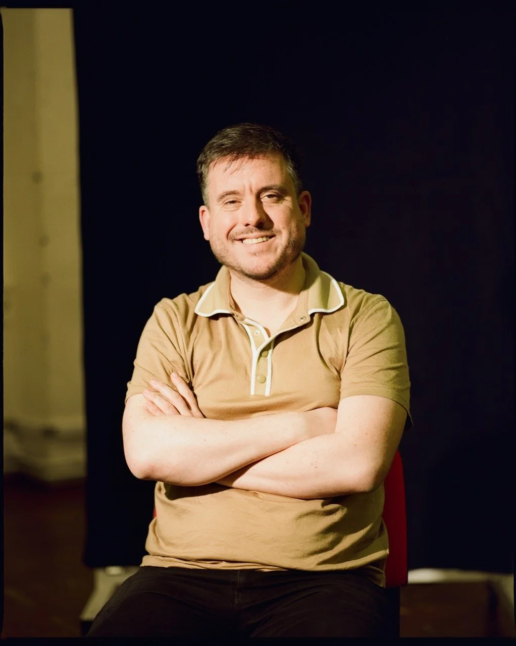 Portraits of director Michael Longhurst, during rehearsals of Much Ado About Nothing