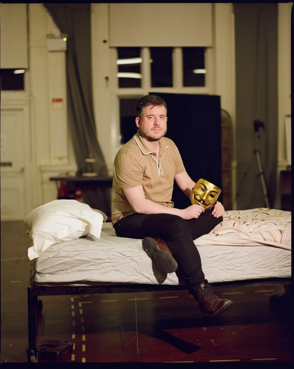 Portraits of director Michael Longhurst, during rehearsals of Much Ado About Nothing