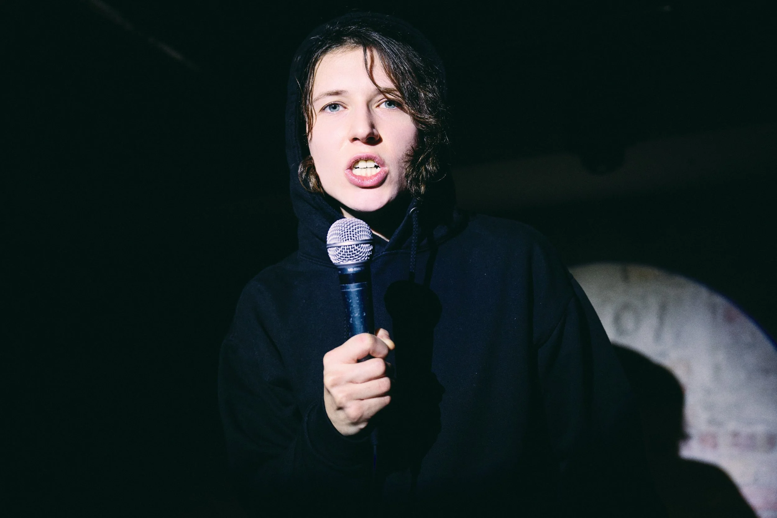 Production photos for Anna Curiel's 'John', at The Glitch Theatre
London, Jan 2026